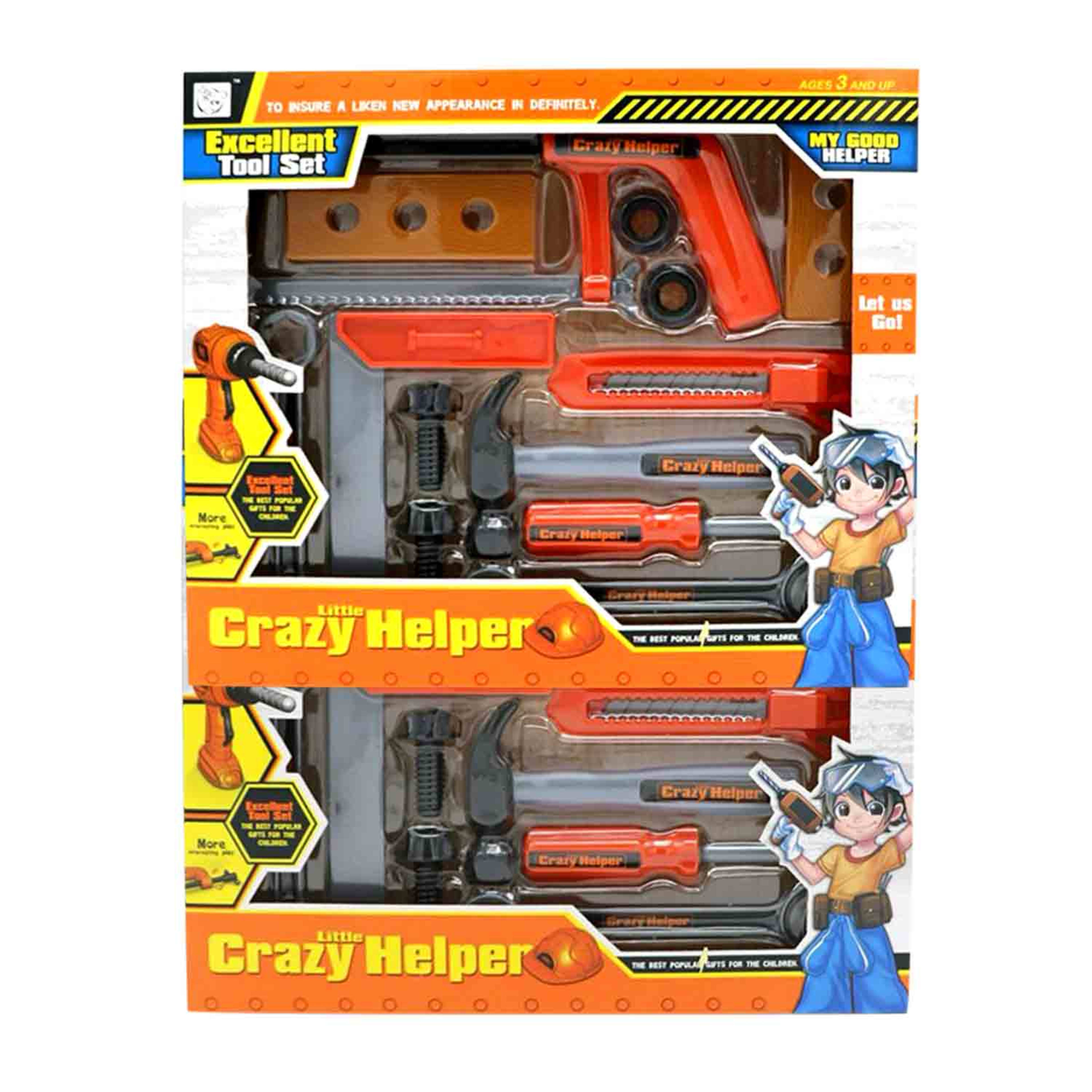 Crazy Helper Tool Set Box 3288-d4