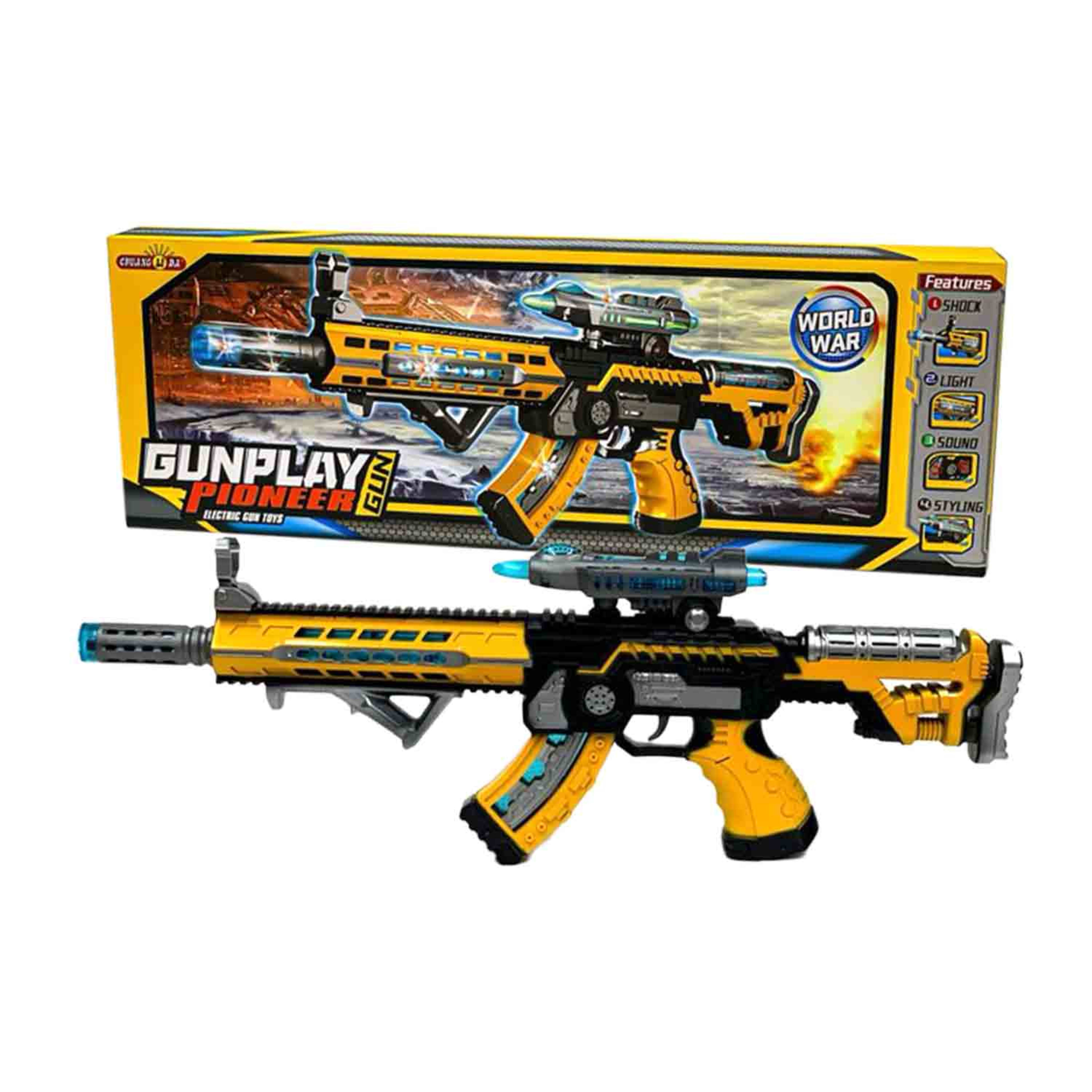 Pioneer Electric Gun Box Battery Operated 830
