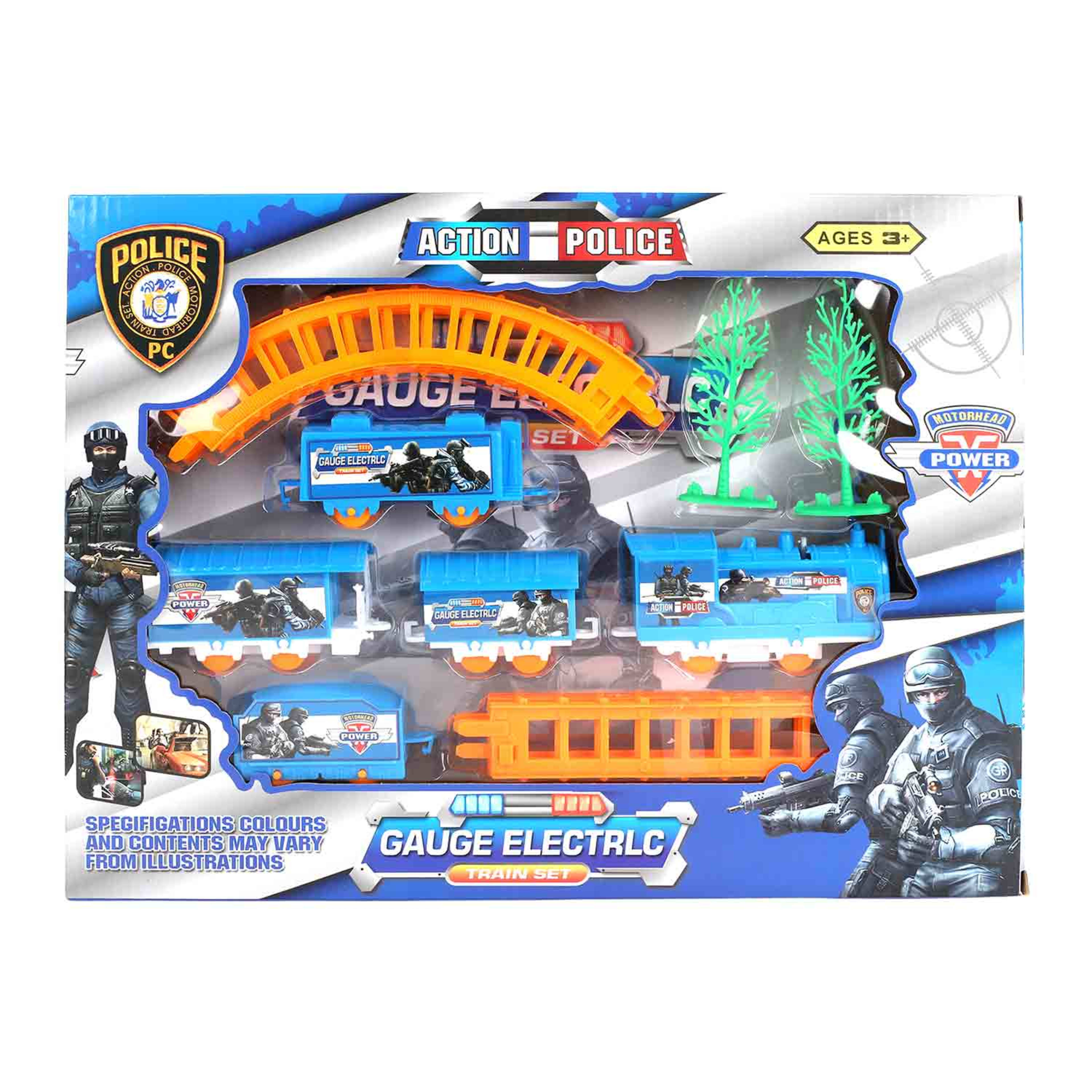 Police Gauge Electric Train 808-46al