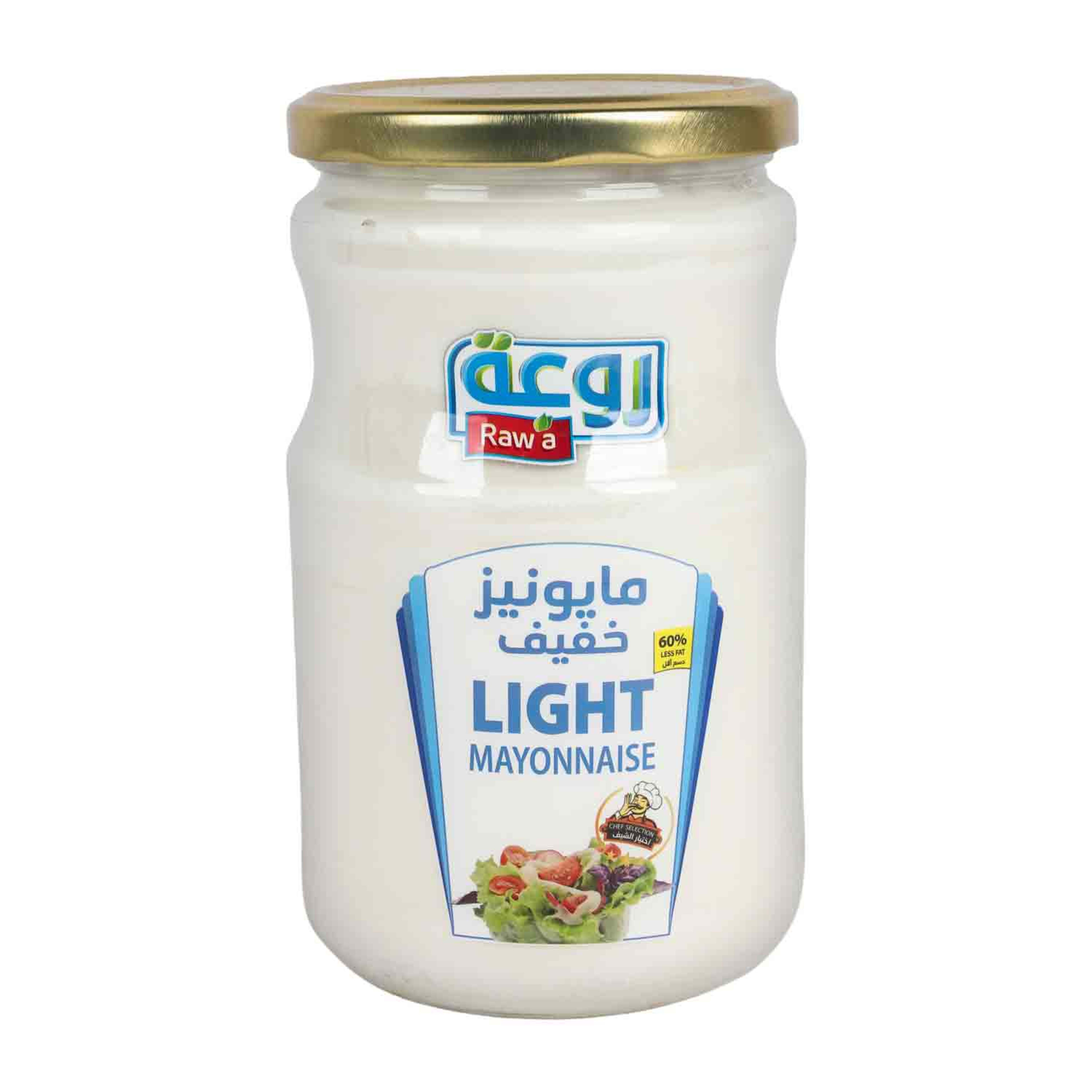 Rawa Mayonnaise Light (glass) 640gm