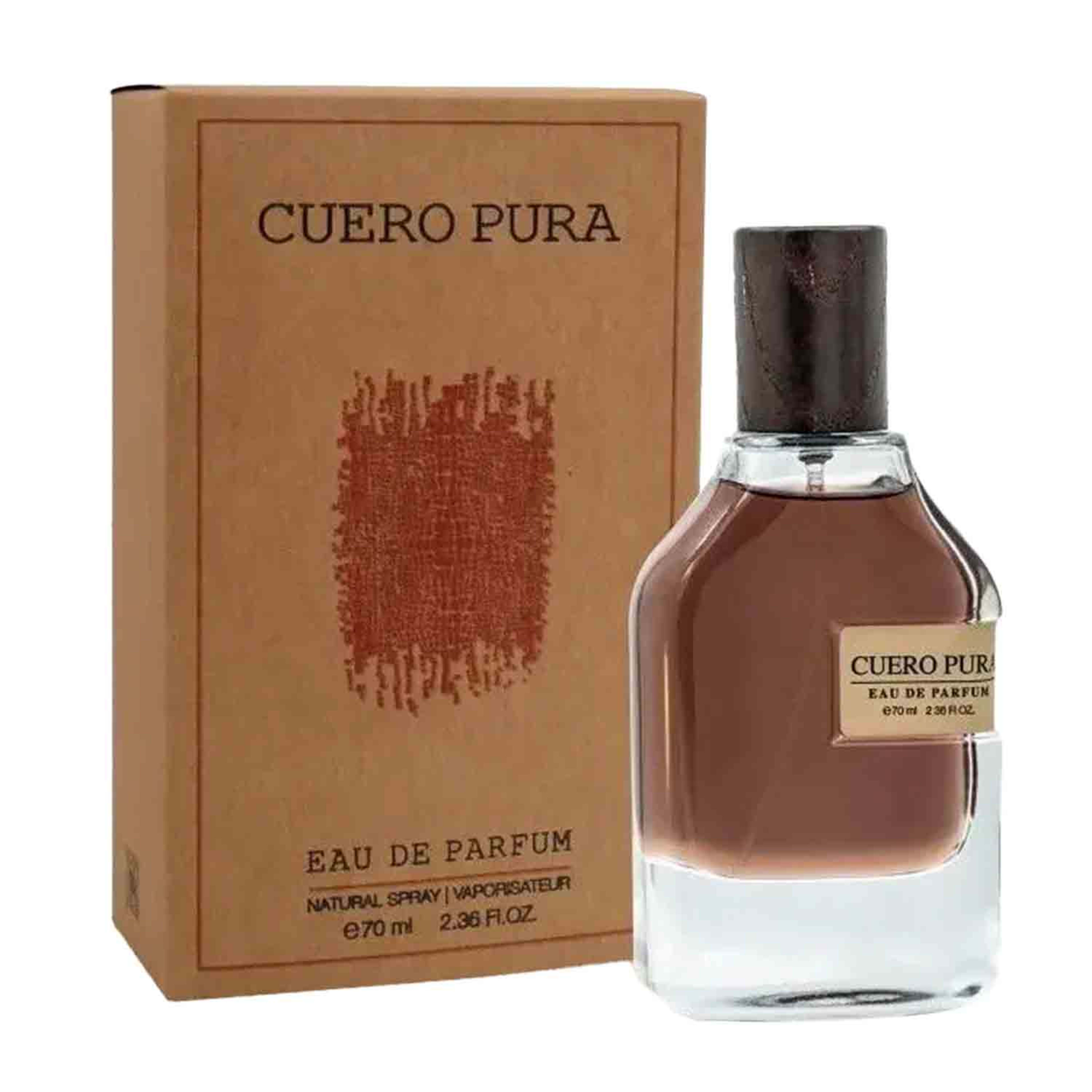 Fragrance World Cuero Pura Eau De Parfum Spray 70ml