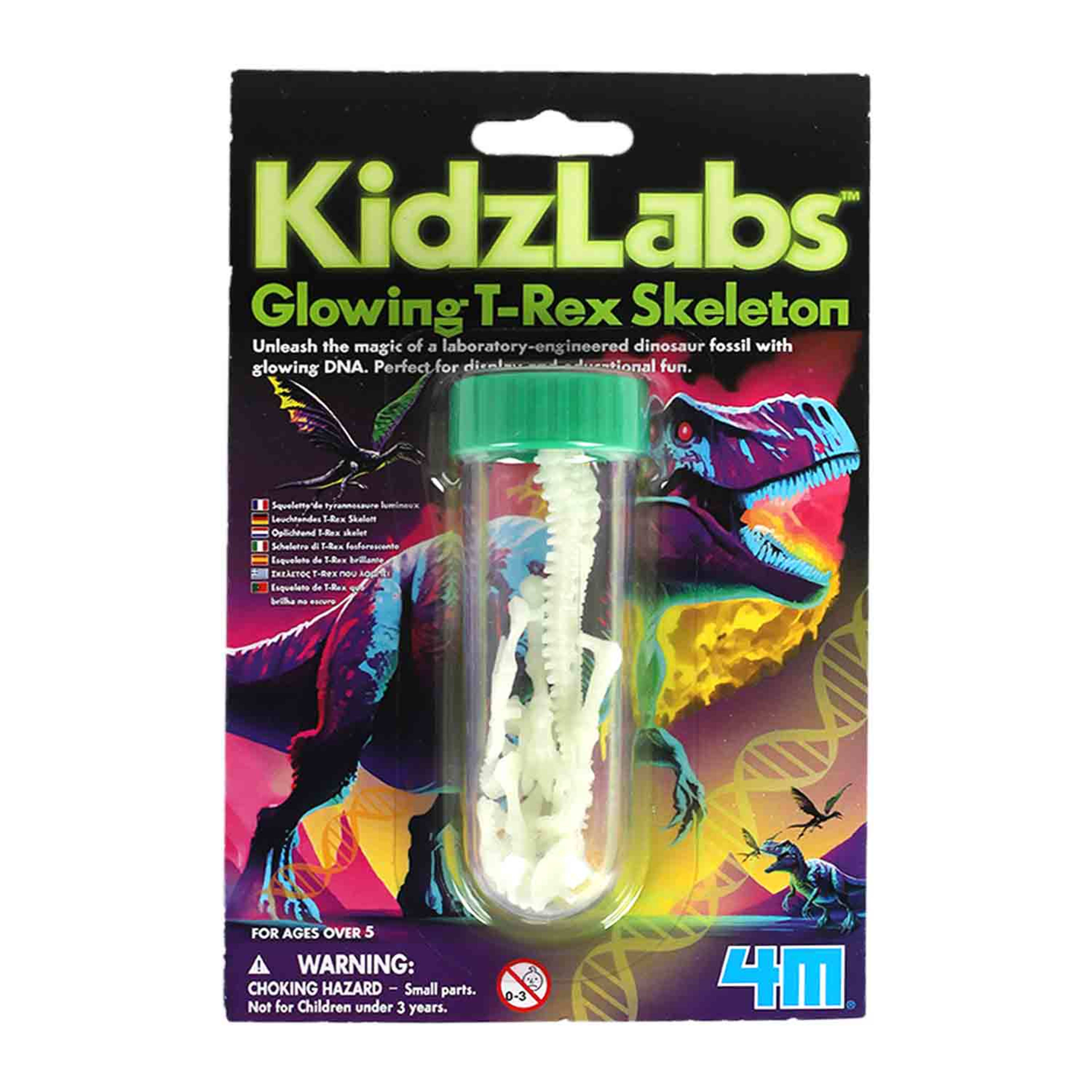 Kidzlabs Glow T-rex Skeleton 00-03467