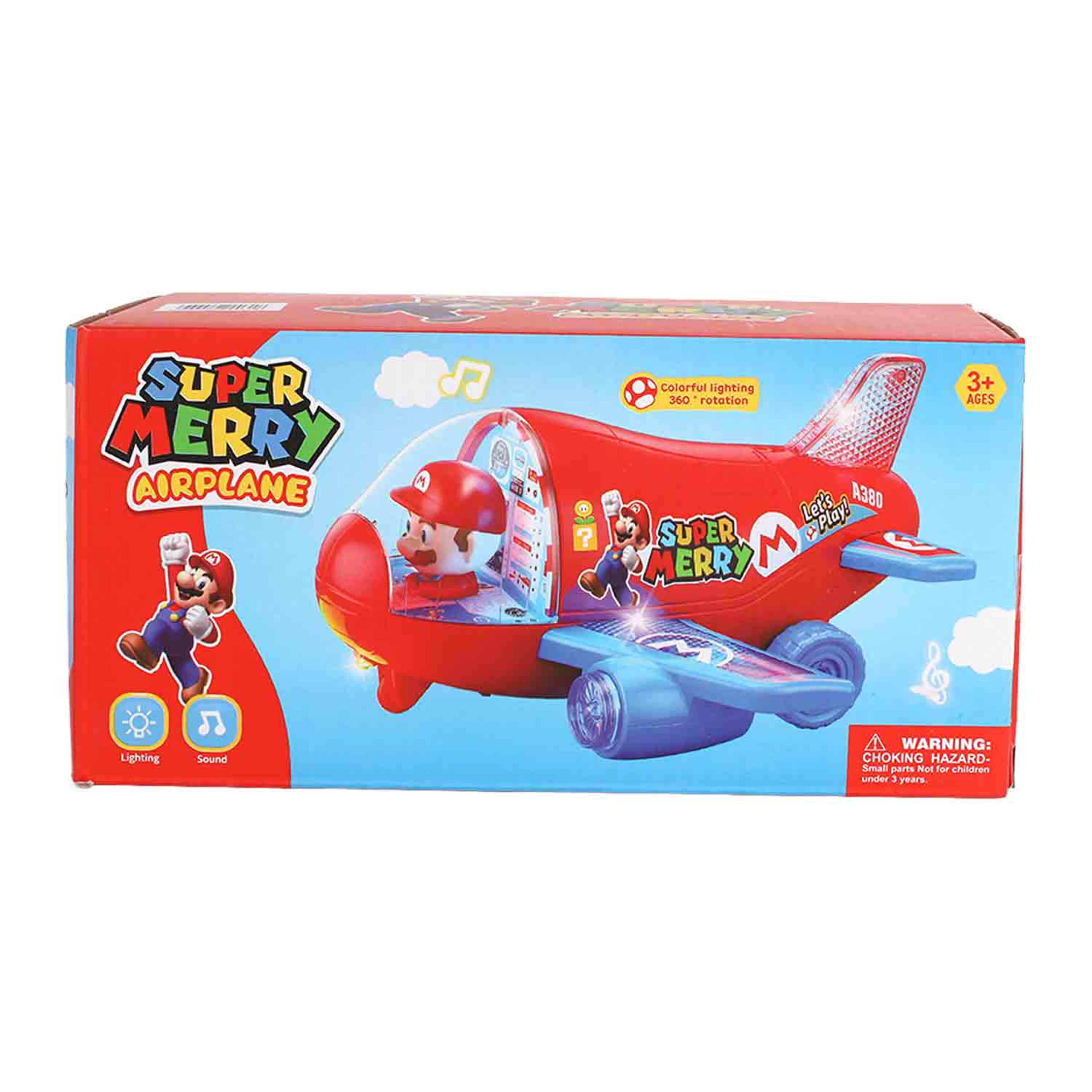 Al Reemas Super Merry Plane Battery Operated 8855