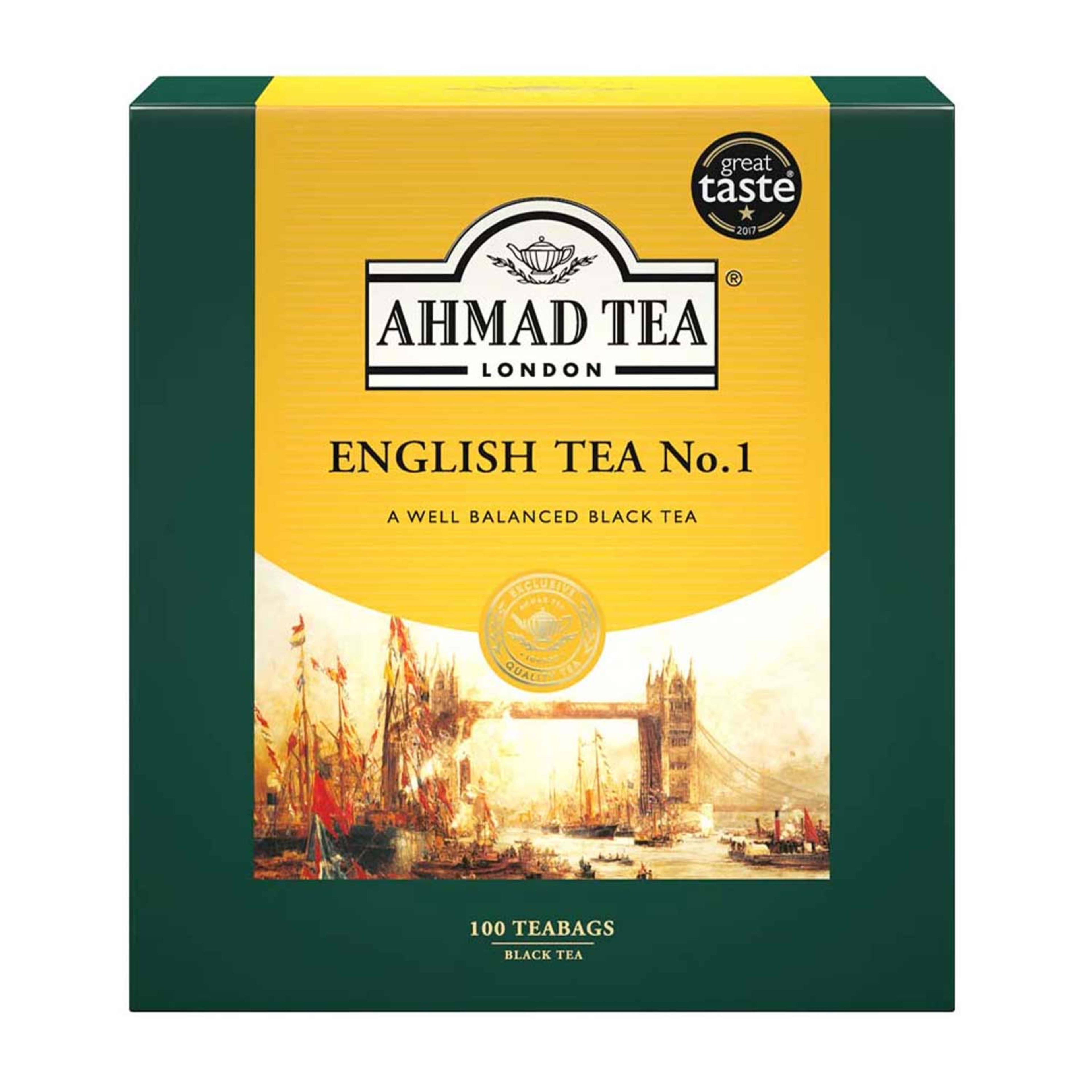 Ahmad Tea English Tea #1 100s Bag 200gm Promo