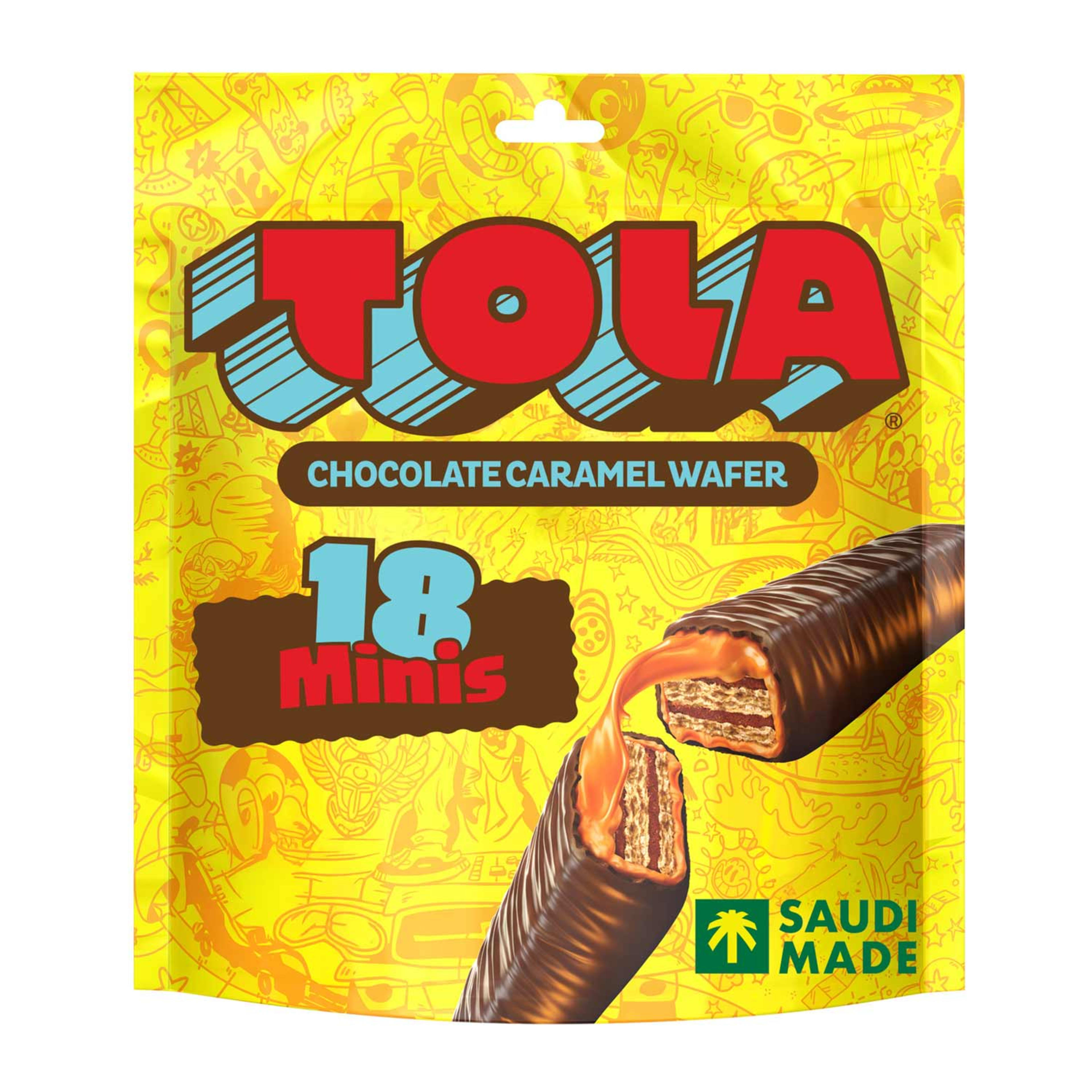 Nestle Tola Minis Crispy Wafer 18pcs Pouch 279gm