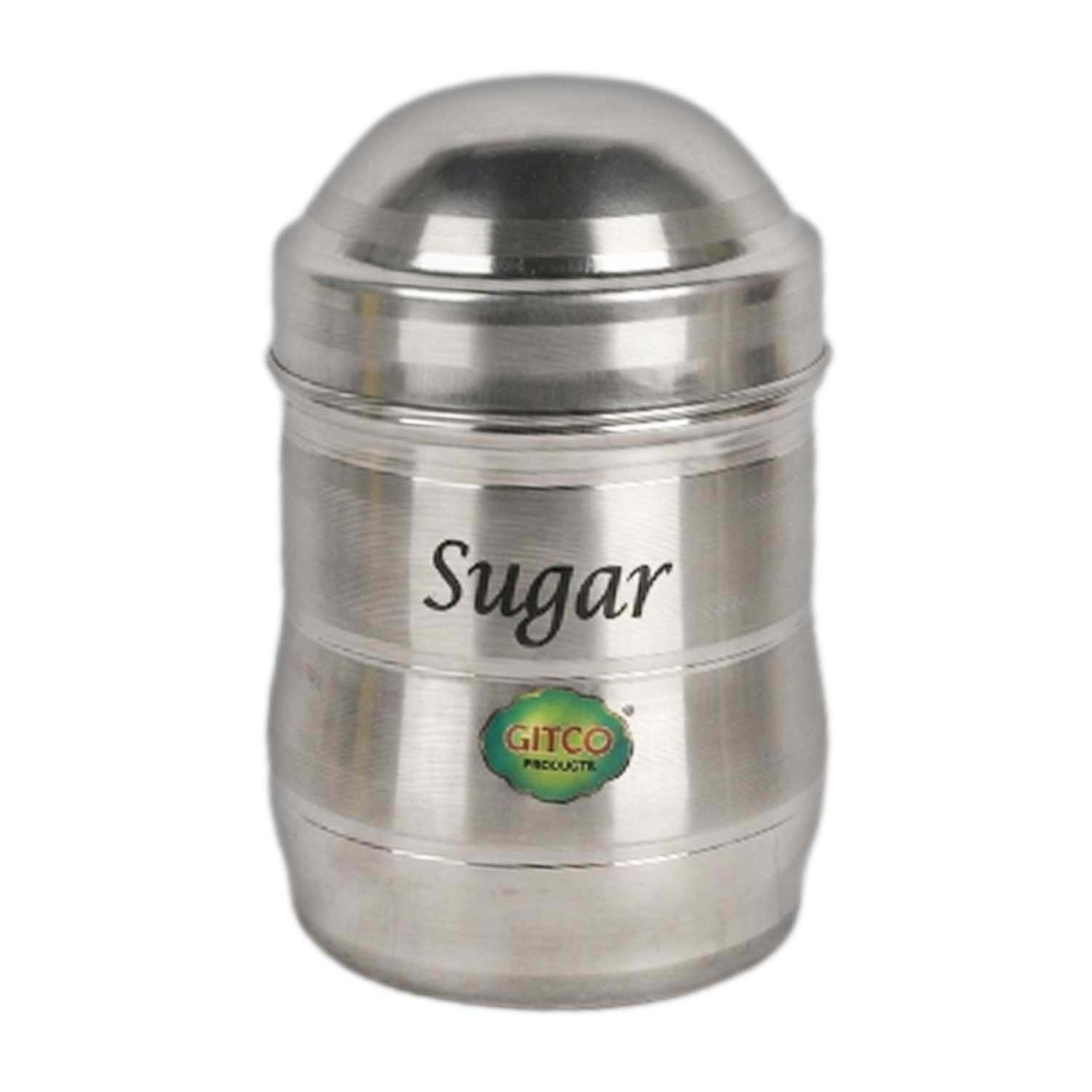 Gitco Stainless Steel Sugar Pot with Lid Large