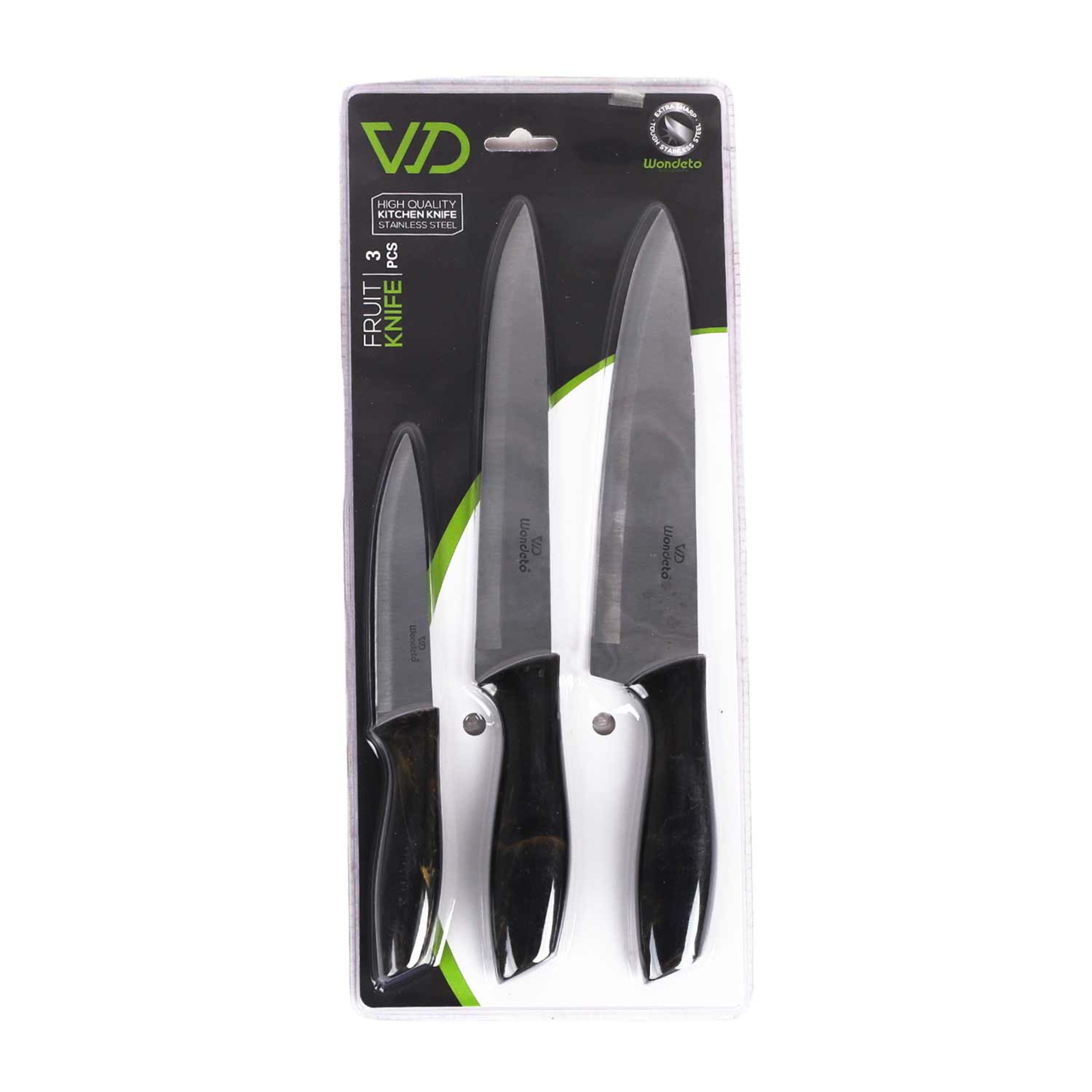 Wondeto Fruit Knife 3pcs Set Mbb-3pc