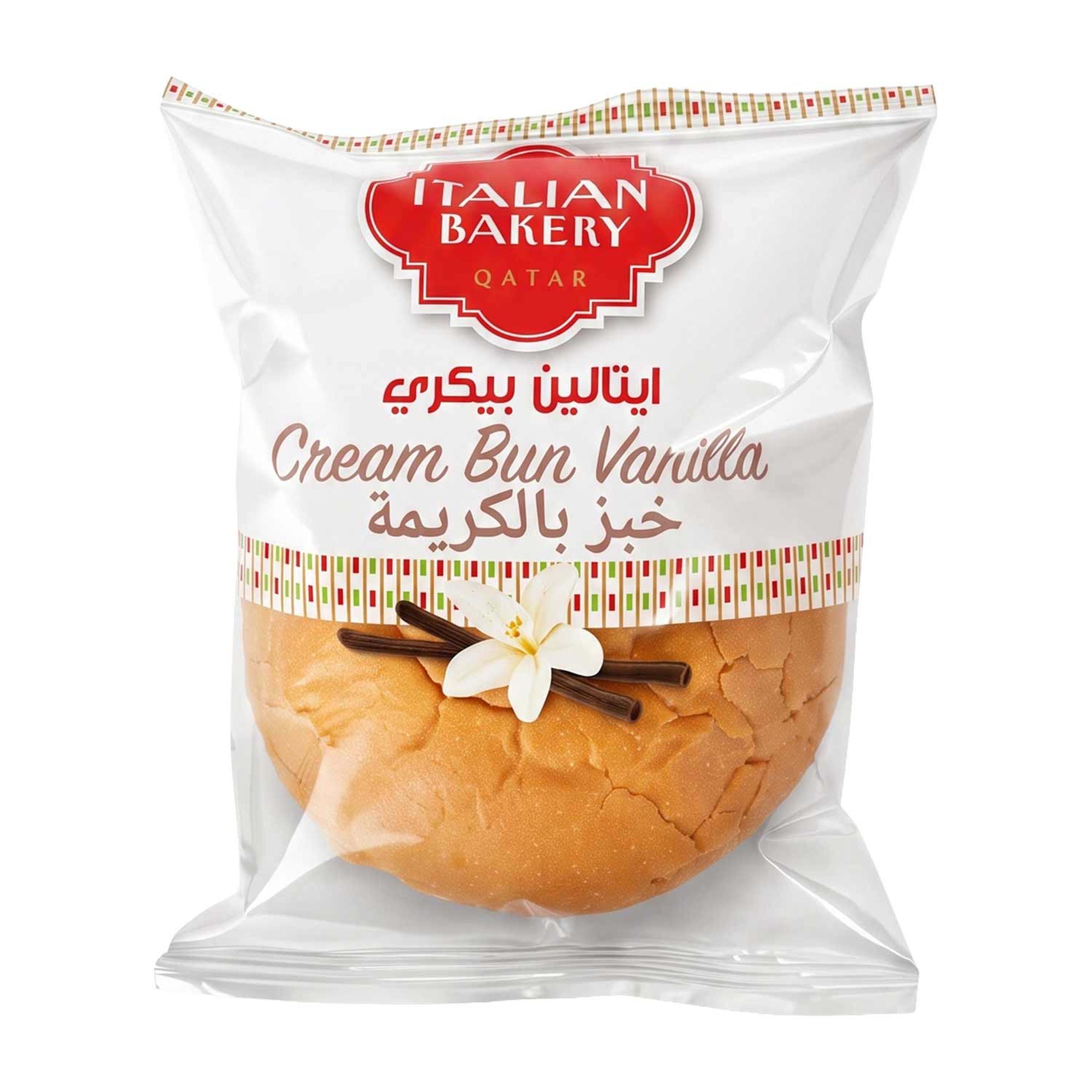 Italian Bakery Cream Bun Vanilla 75gm