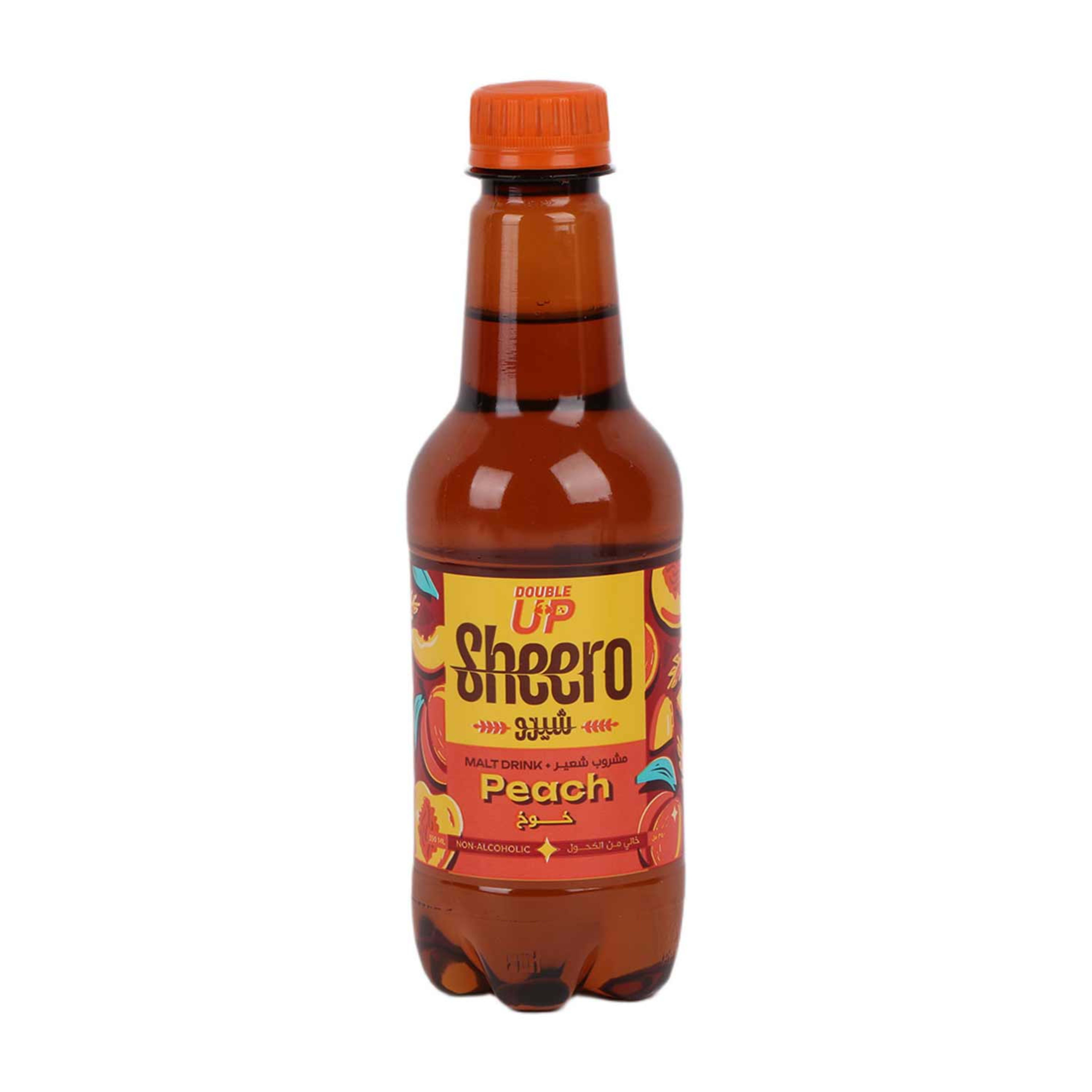 Double up Sheero Malt Drink Peach 350ml