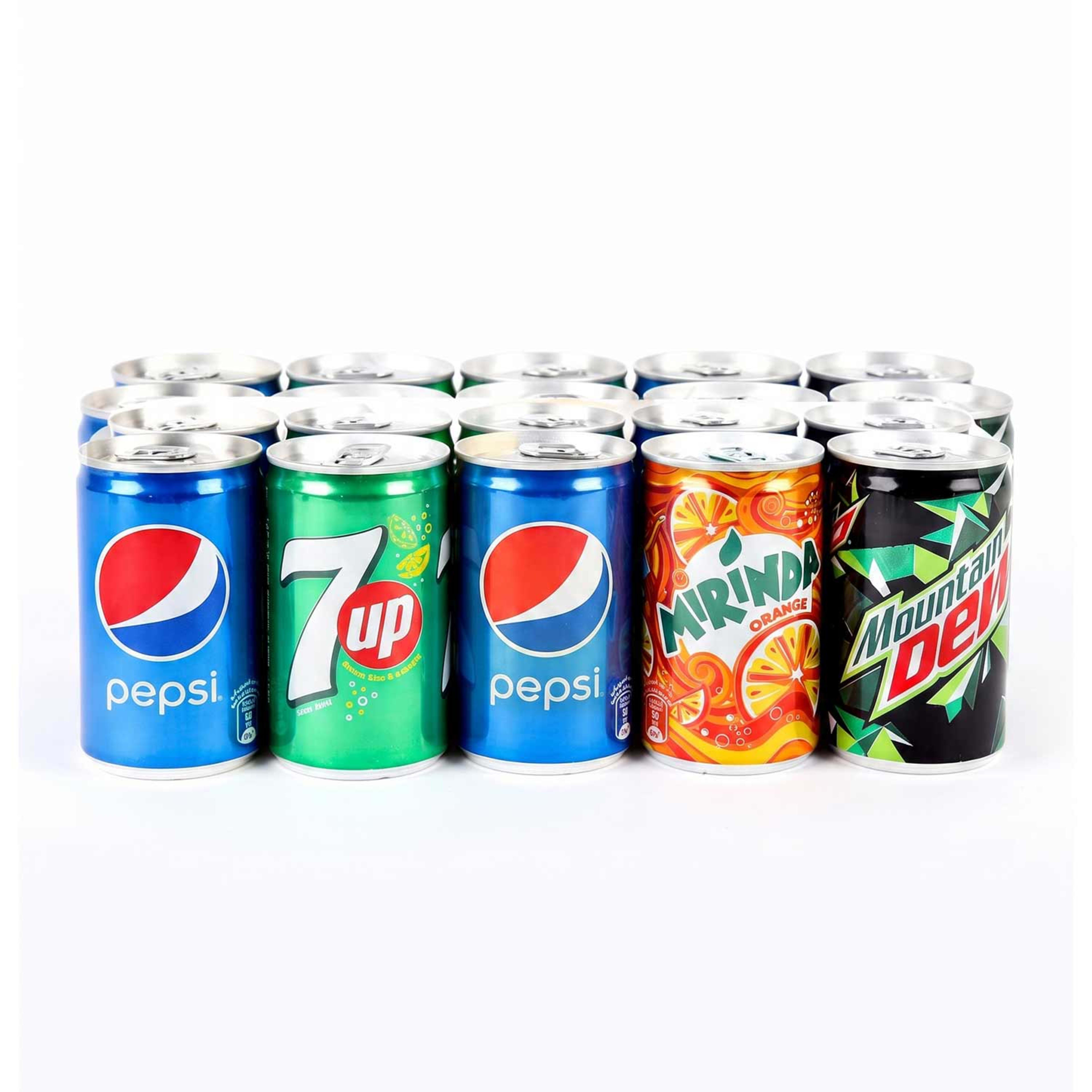 Pepsi/ 7up/mirinda /mountain Dew Can 150ml X15pcs