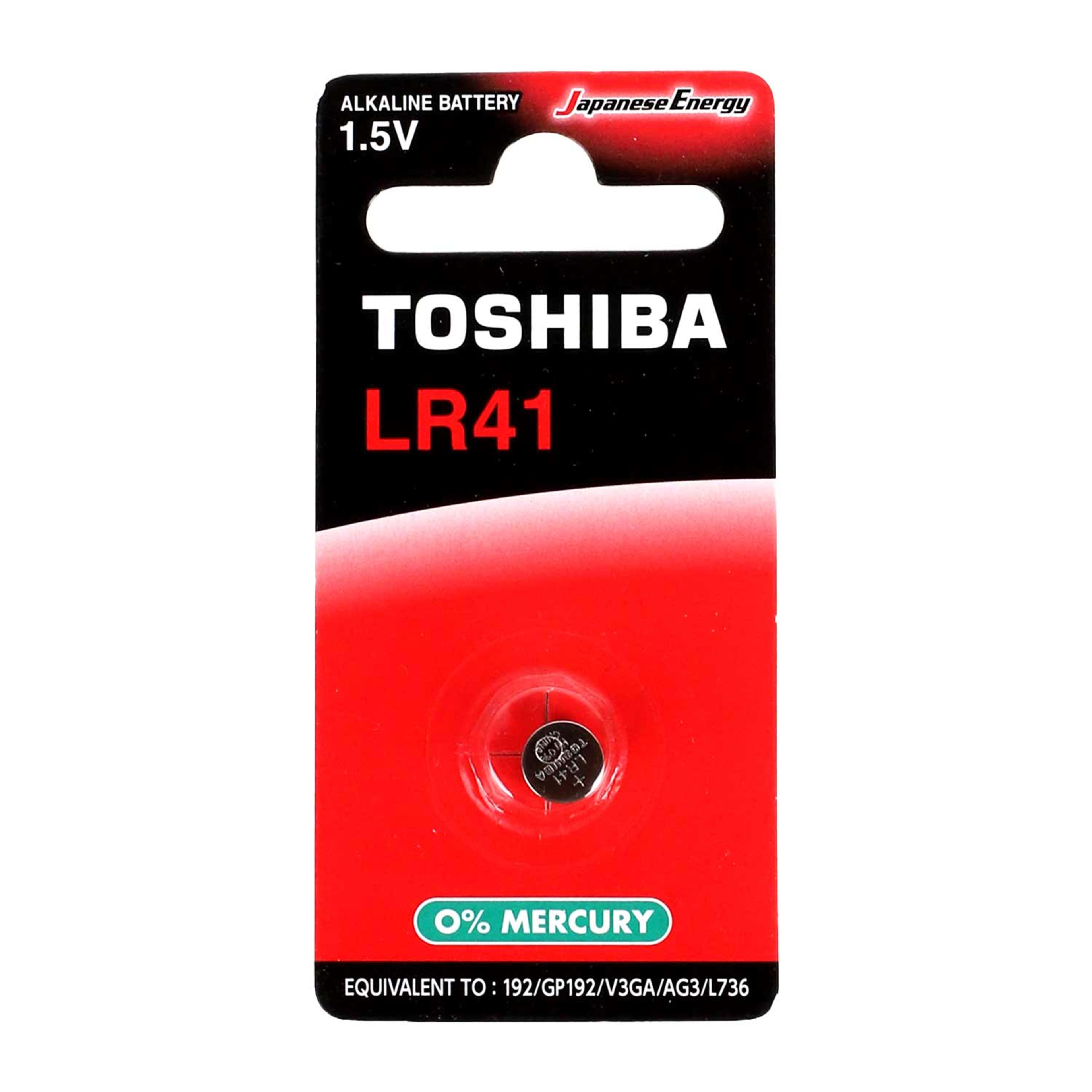 Toshiba Alkaline Battery Lr 41 Bp-1 C