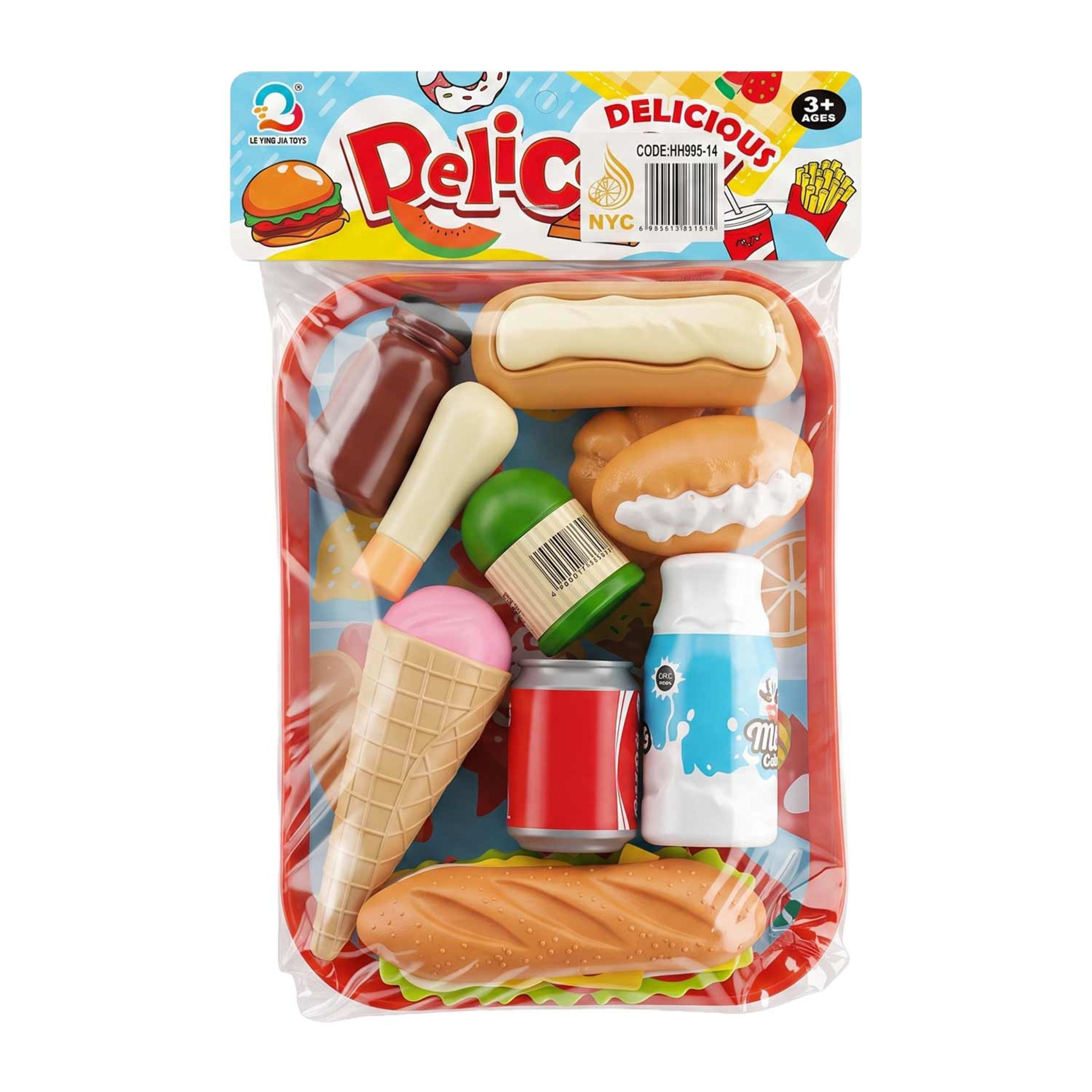 Le Ying Jia Toys Delicious Food Playset Hh595-14