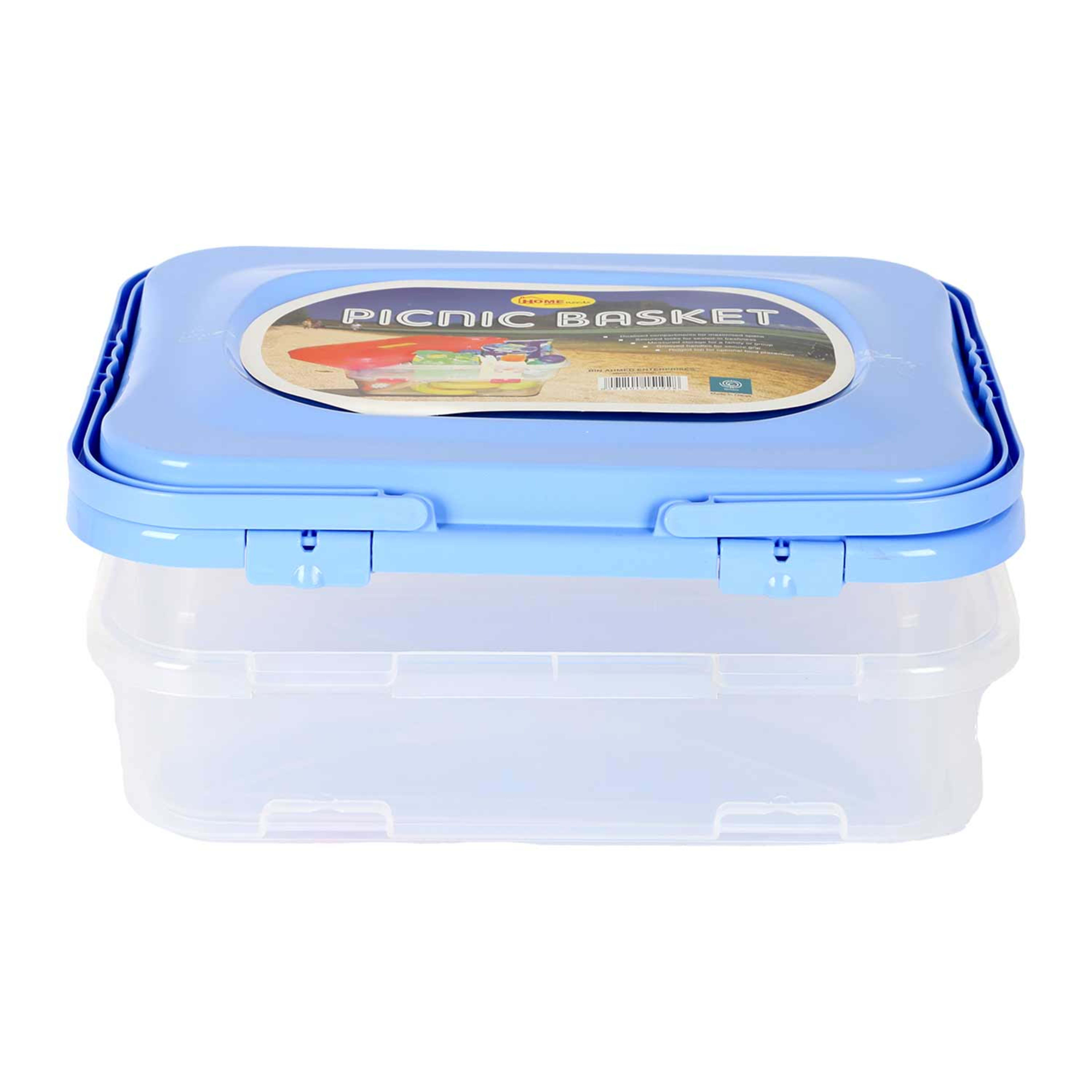 Home Needs Plastic Picnic Basket