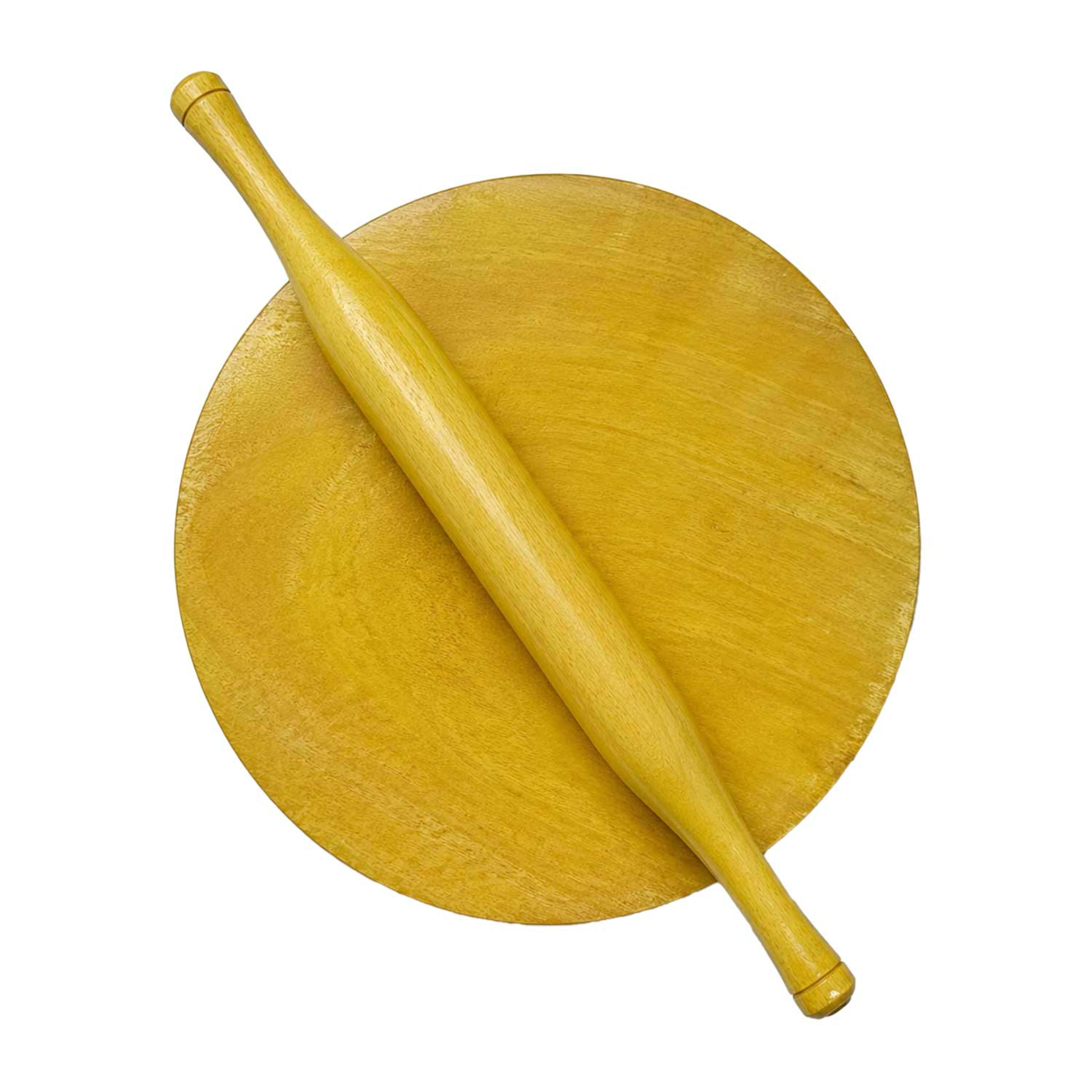 Wooden Chakla (polpat) with Belan 10"