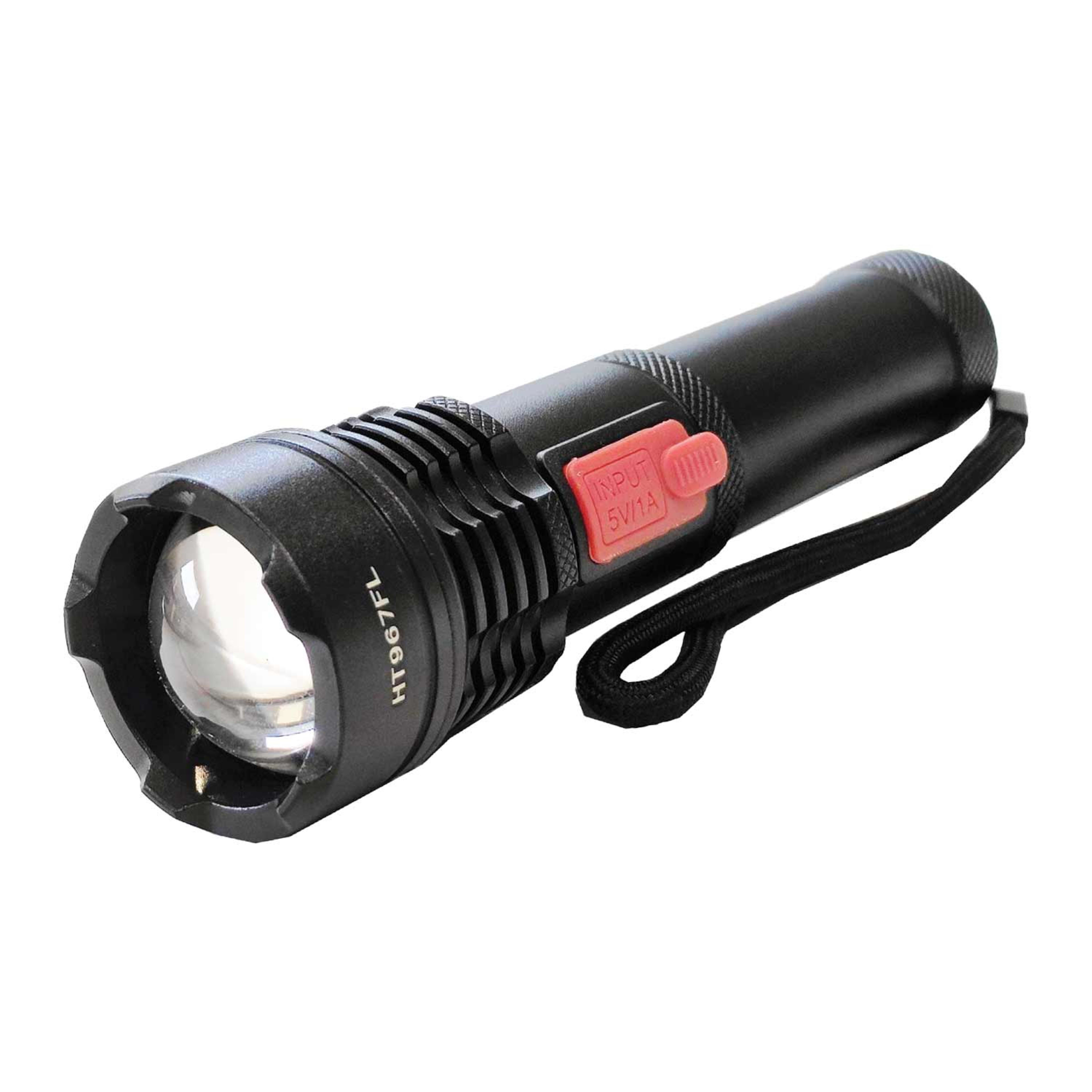 Hamilton Rechargeable LED Flash Light 5w Ht967fl-2sc