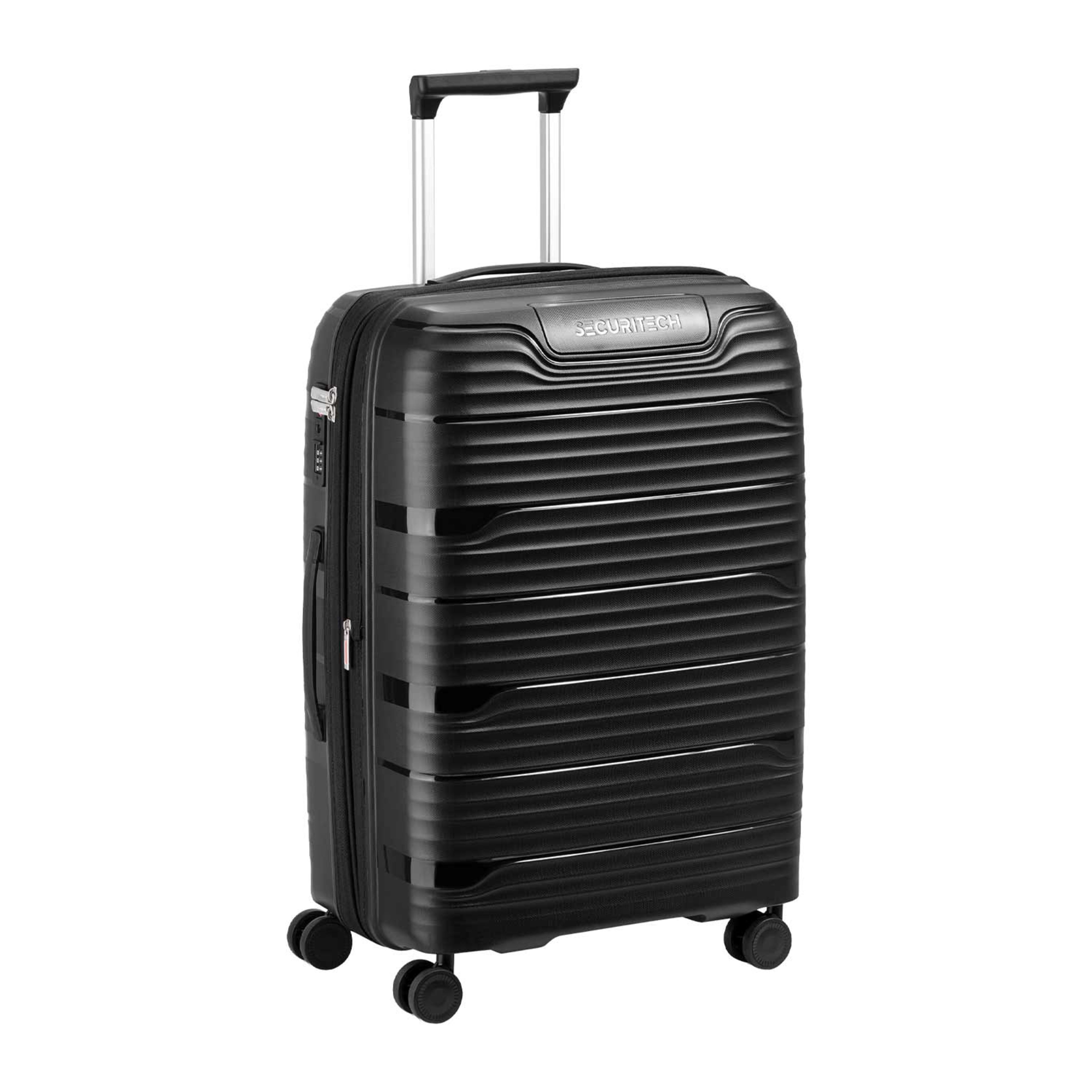 Delsey Securitech Dune H 4w Trolley Black 55cm 4007801 00