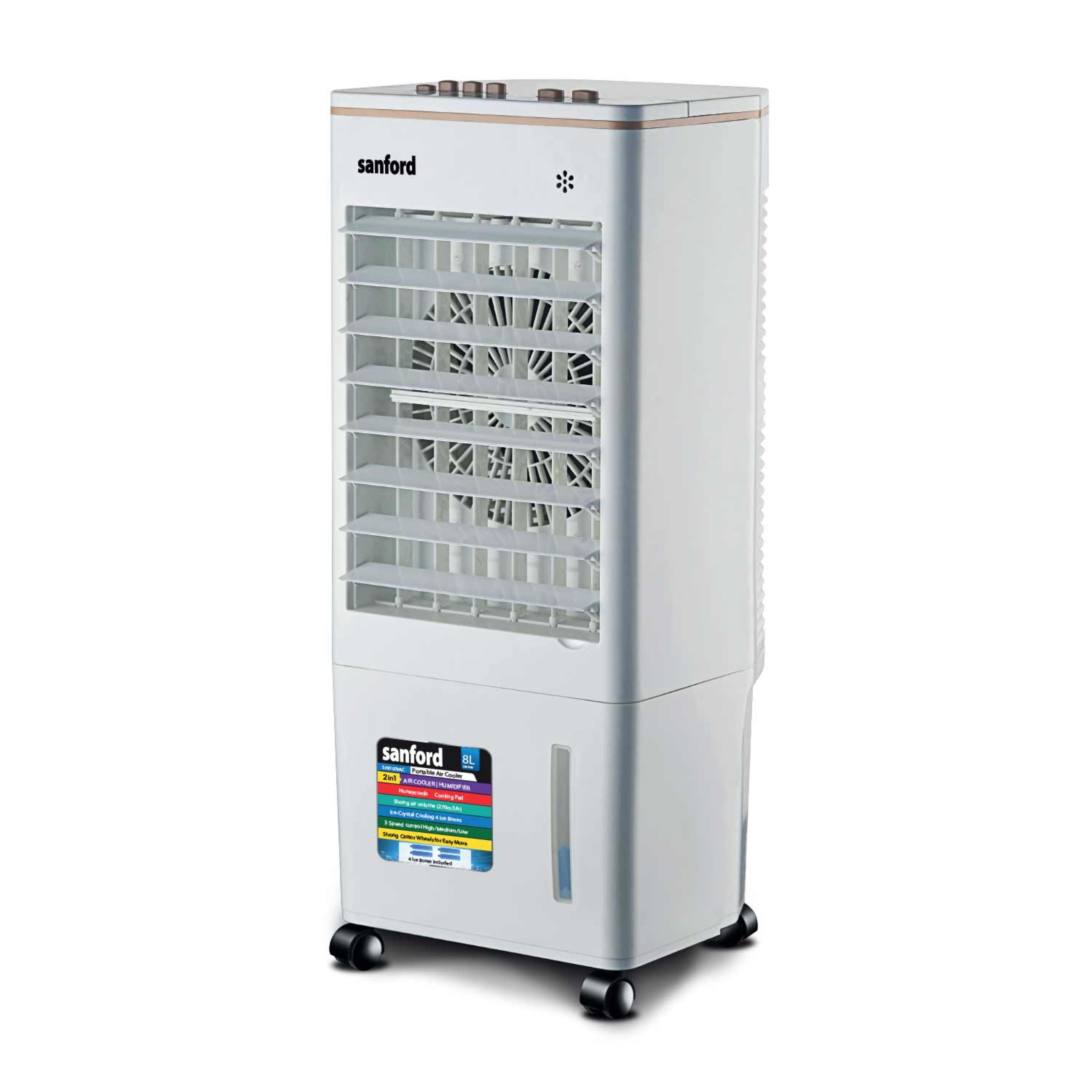 Sanford Portable Air Cooler 8.0ltr Sf8107pac