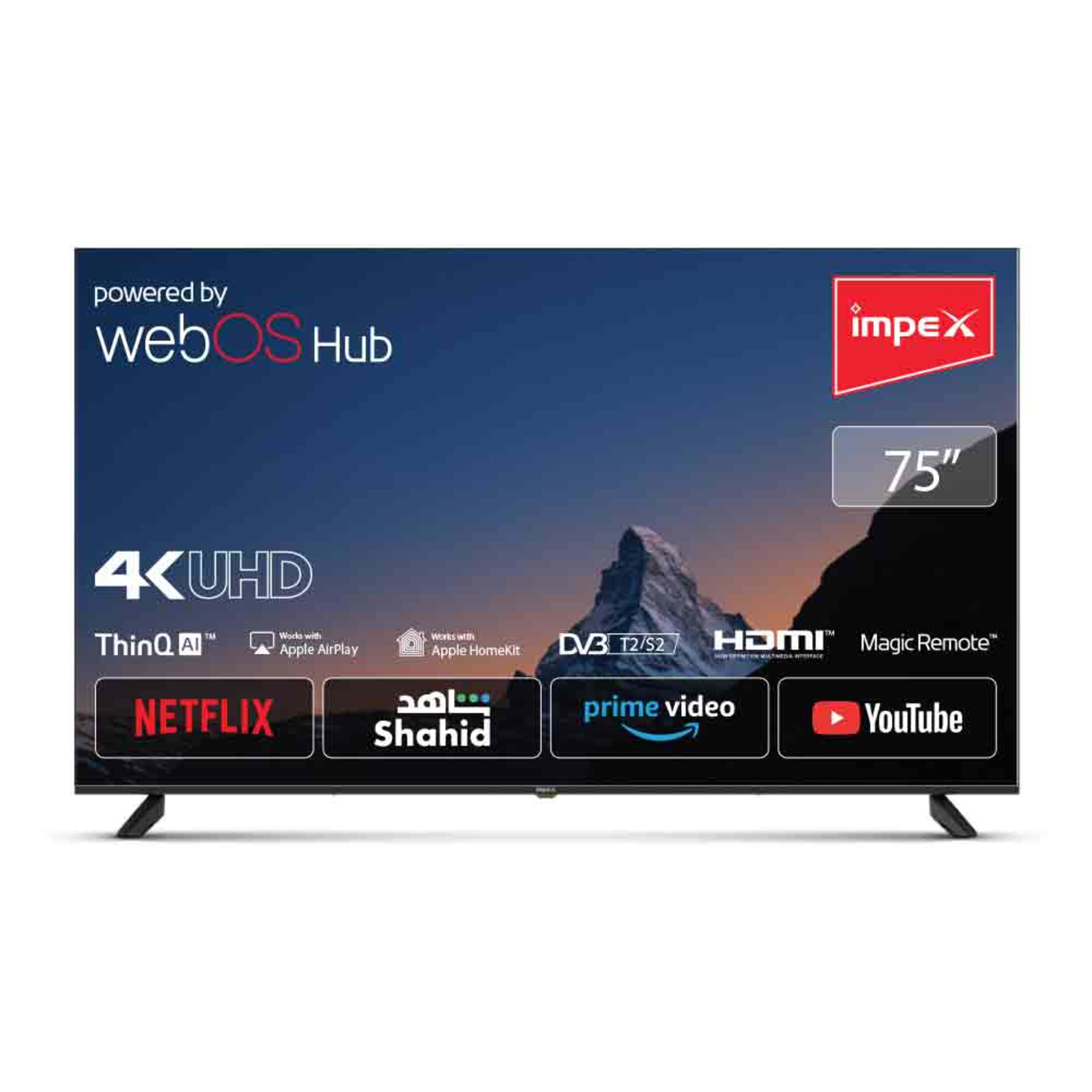 Impex Google LED TV Fiesta 75inch UHD 754k