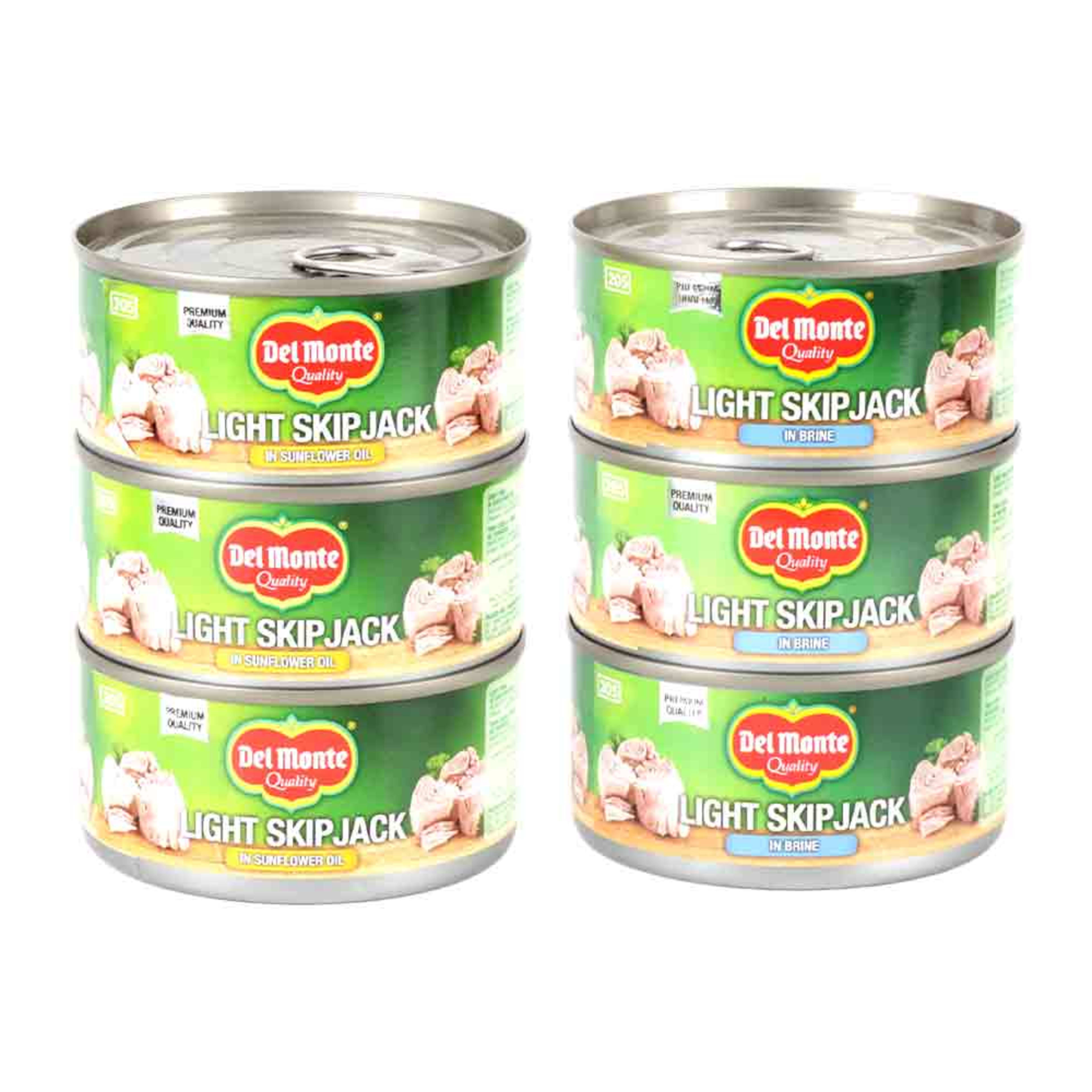 Del Monte Light Meat Tuna Assorted 3sx185gm Sp.offer