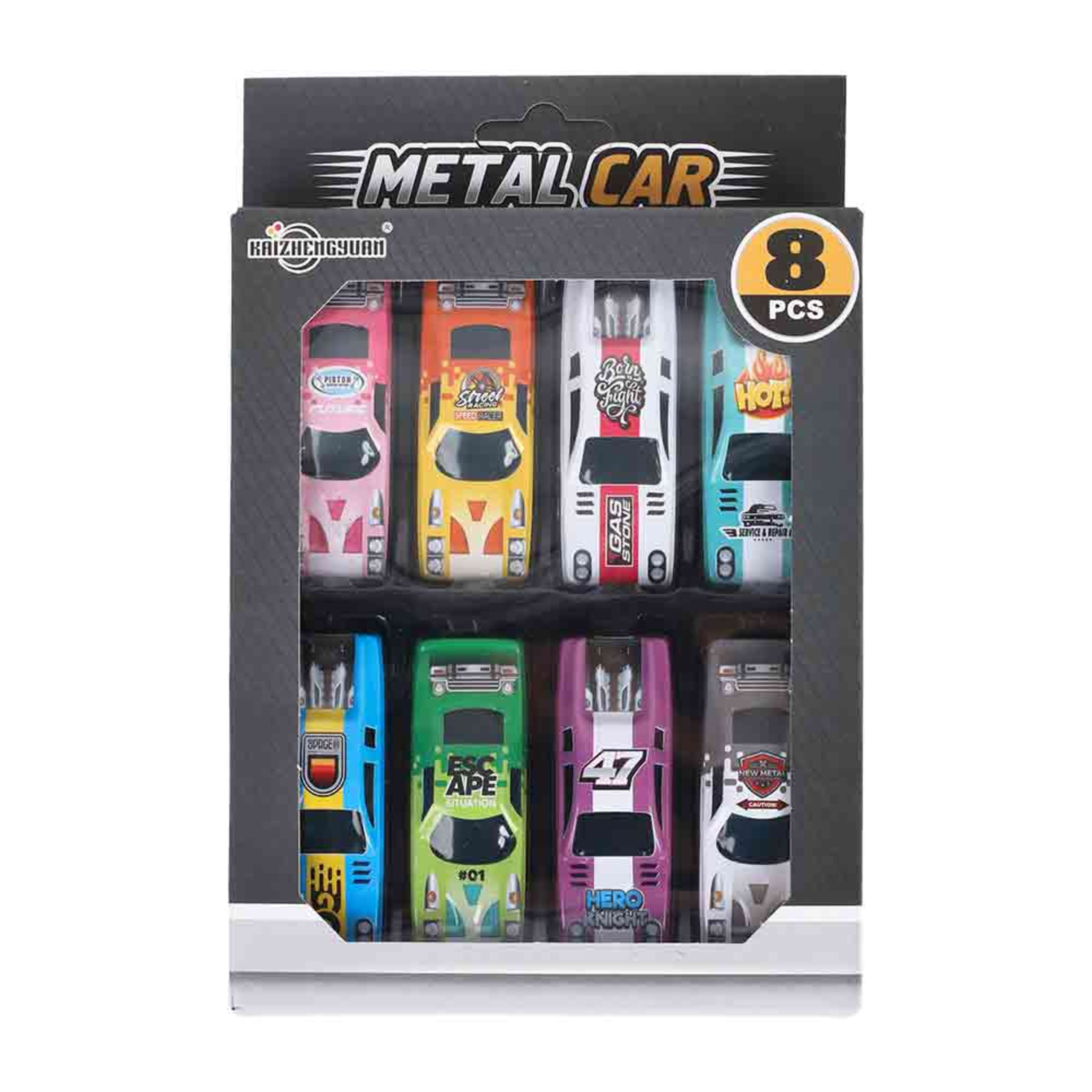 Kaizhengyuan Sports Car Set 8pcs Kz957-104