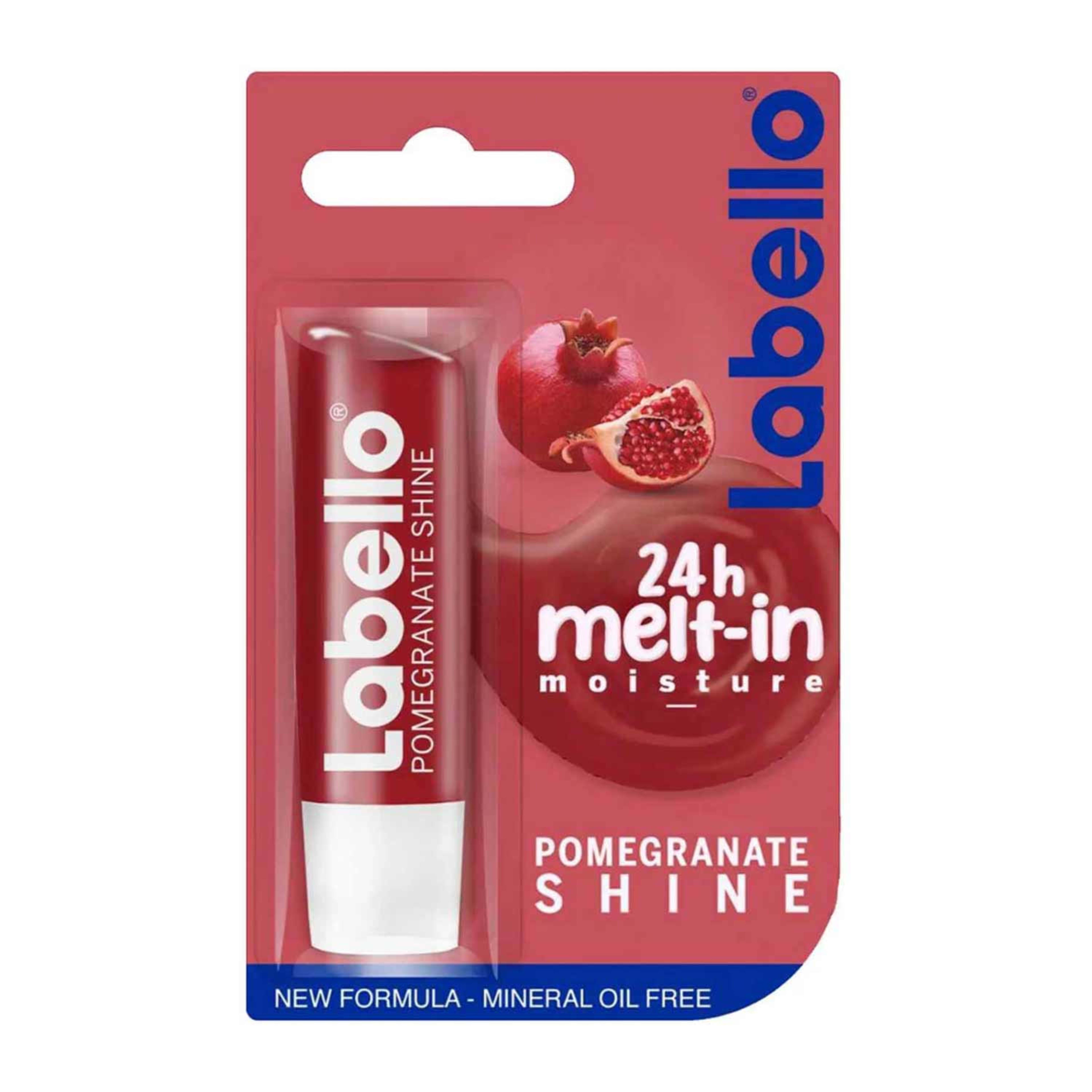 Labello Lip Balm Pomegranate 2x4.8gm @20%off