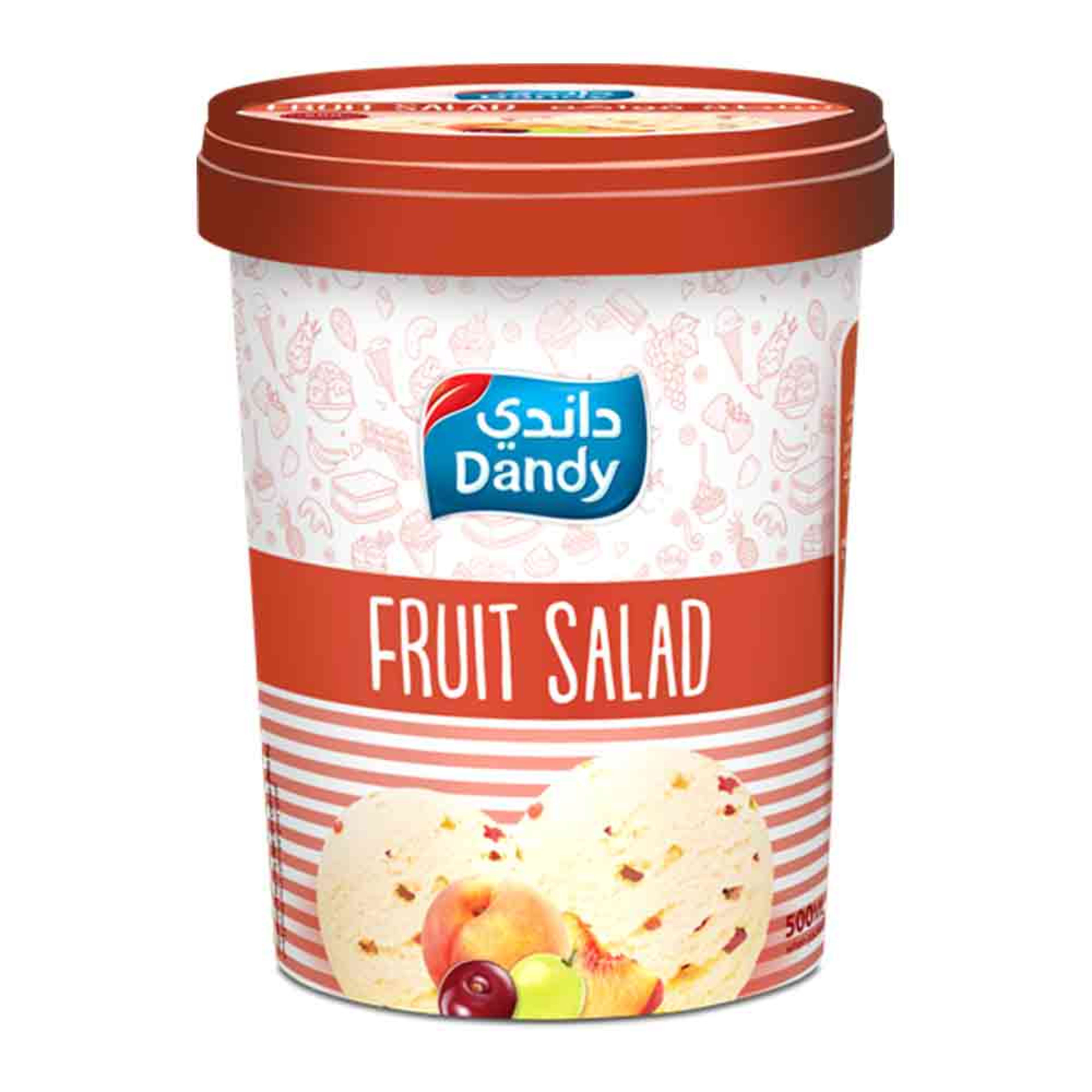 Dandy Fruit Salad Ice Cream 500ml