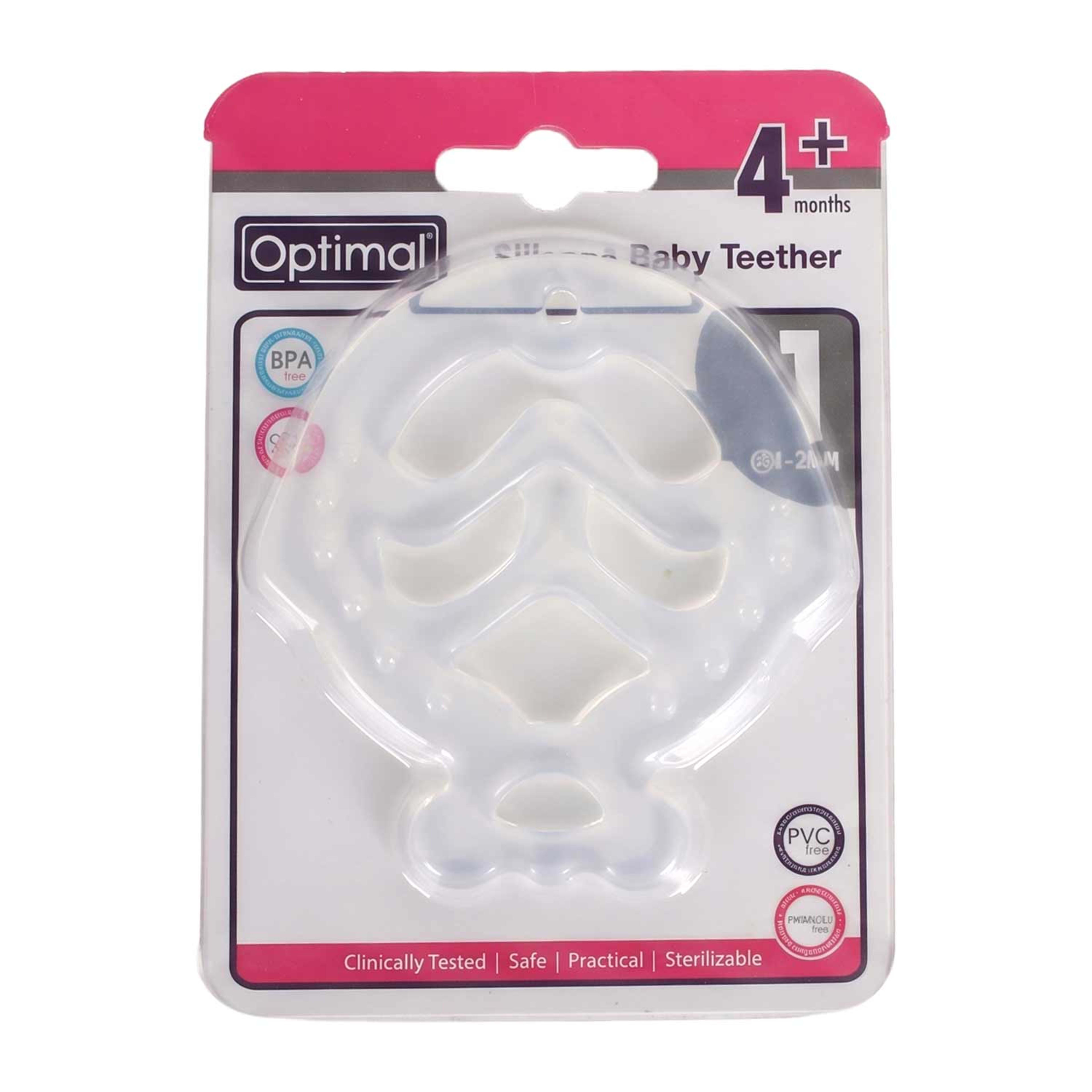 Optimal Silicone Baby Teether #opb-1250
