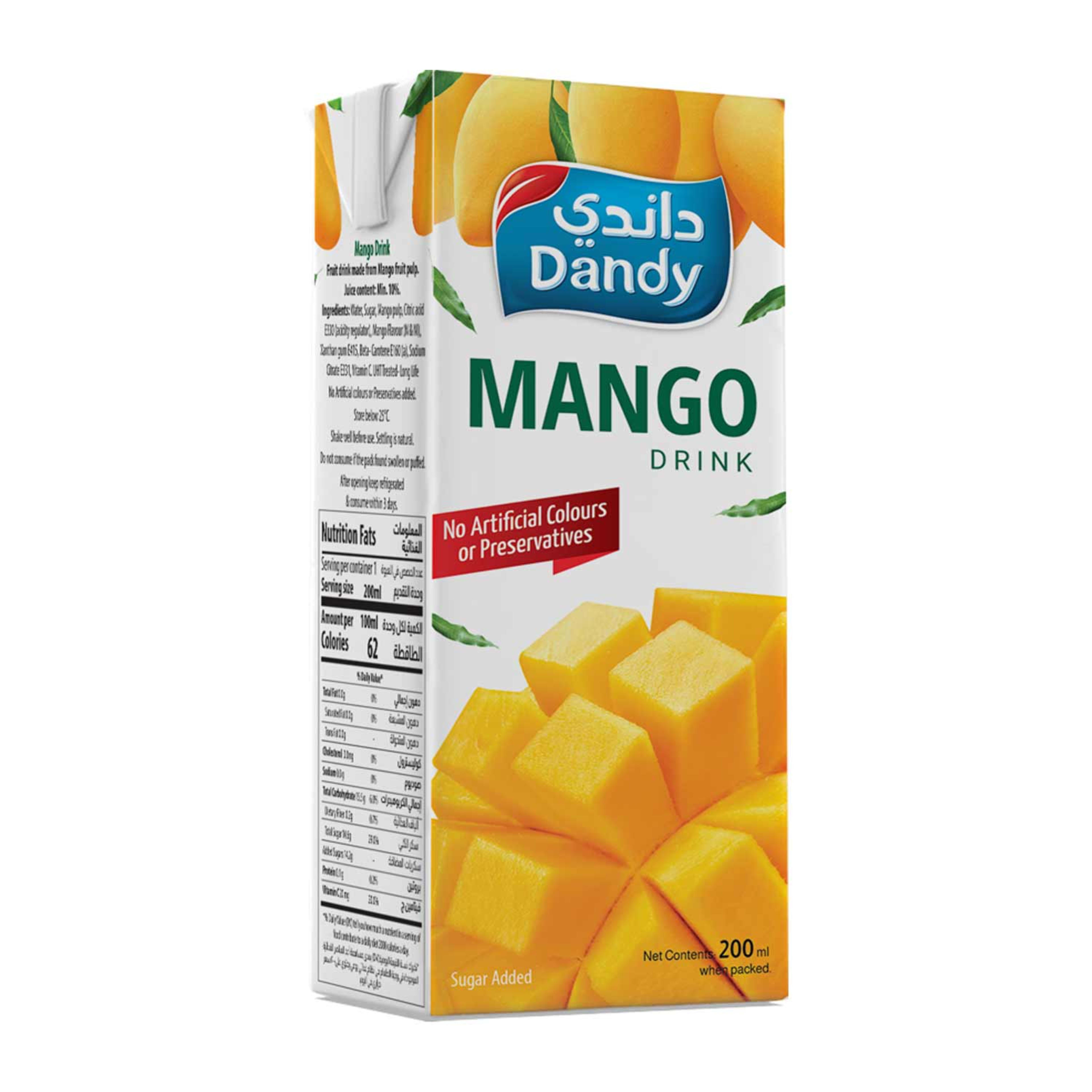 Dandy Ll Mango Drink 200ml
