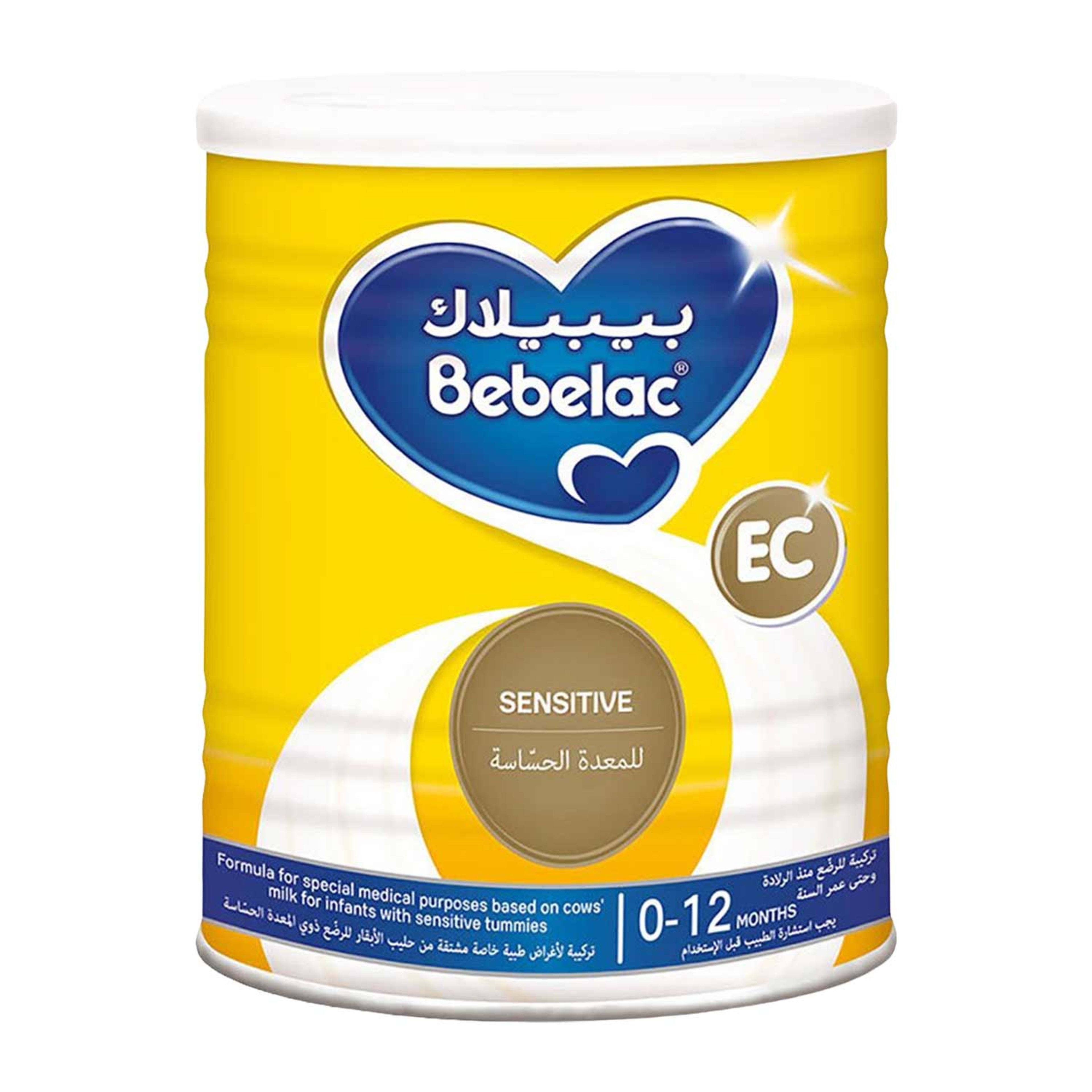 Bebelac Ec (extra Care) Sensitive Infant Formula Milk (0-12 Months) 400gm
