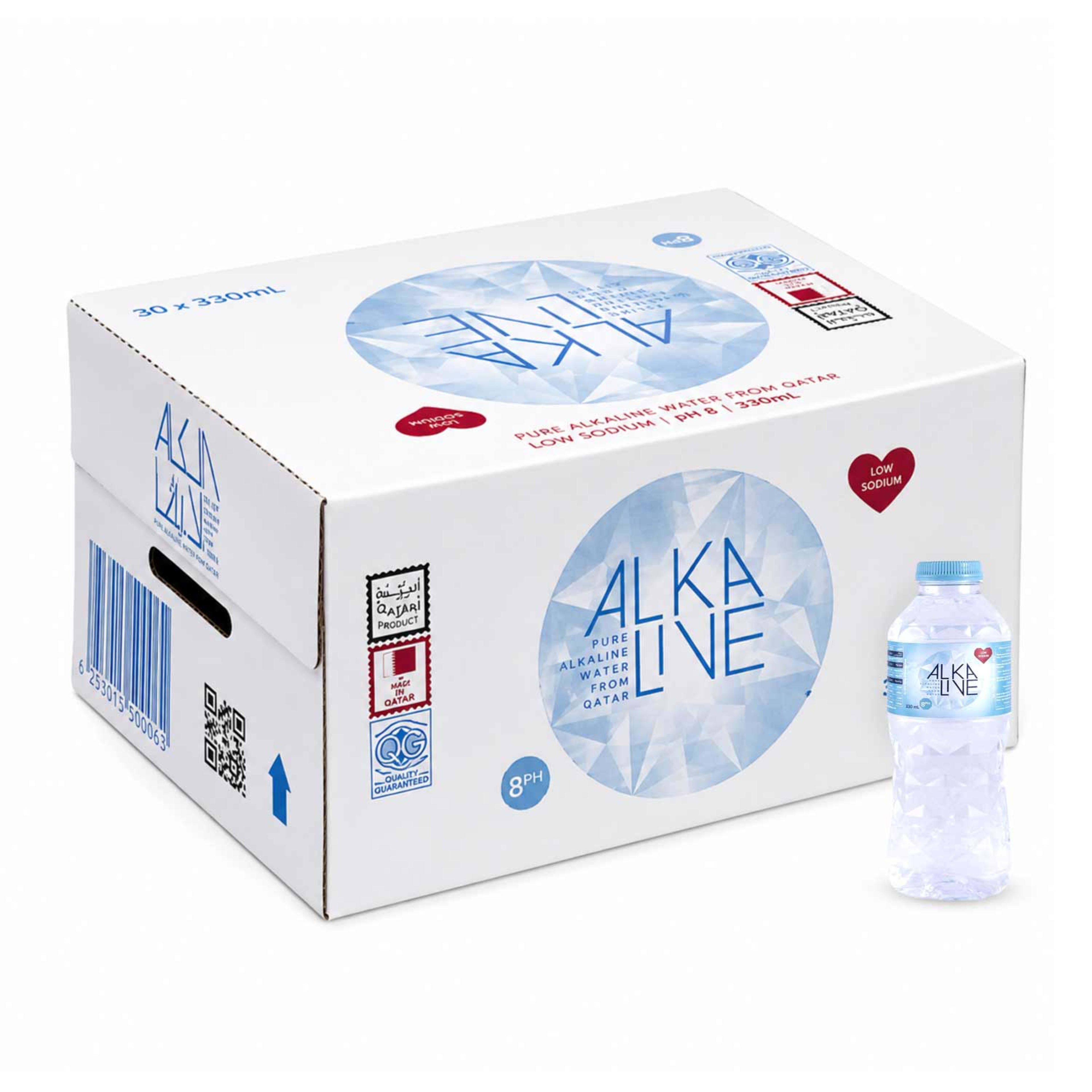 Alka Live Pure Water 30'sx330ml (box)
