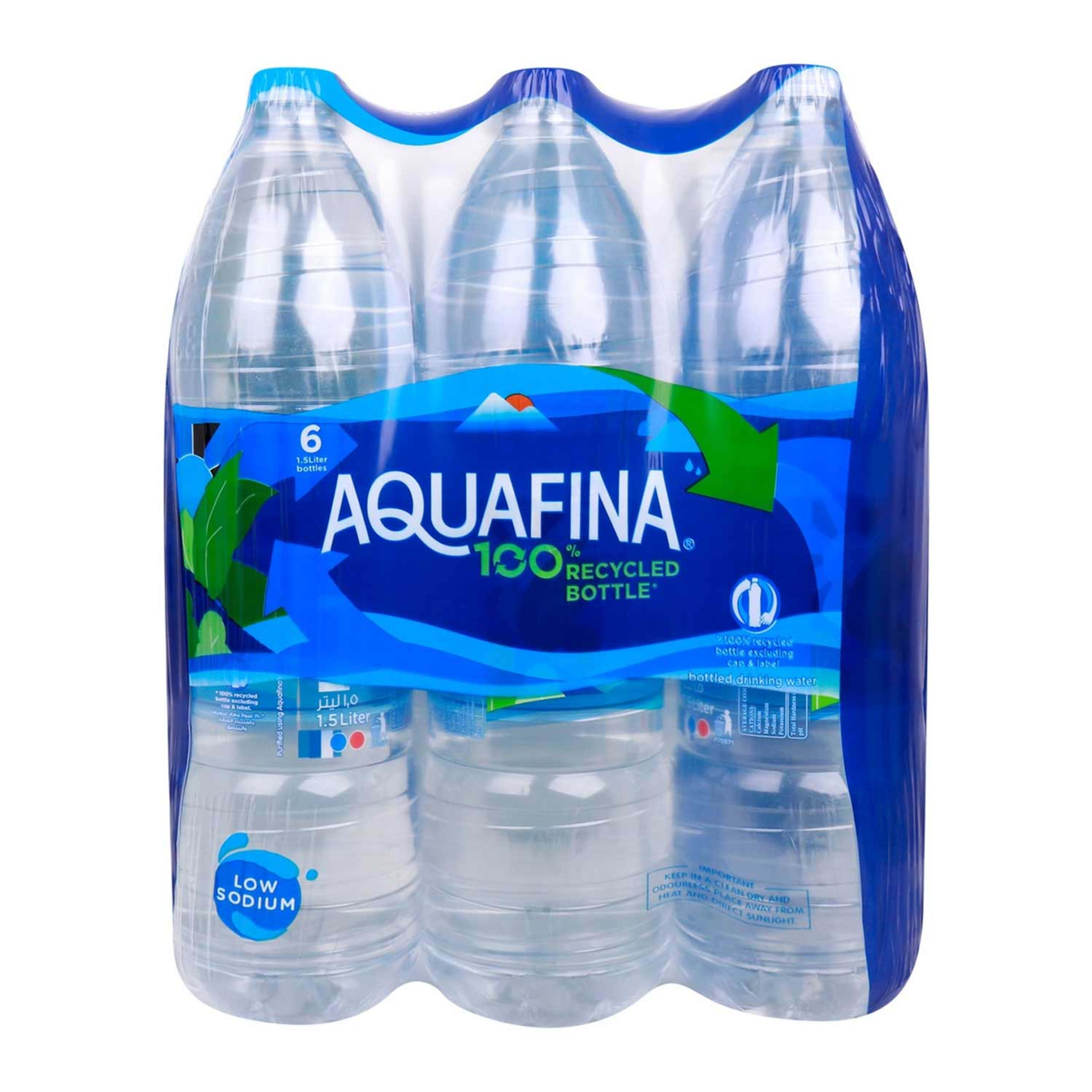 Aquafina Bottled Drinking Water 6x1.5l Promo