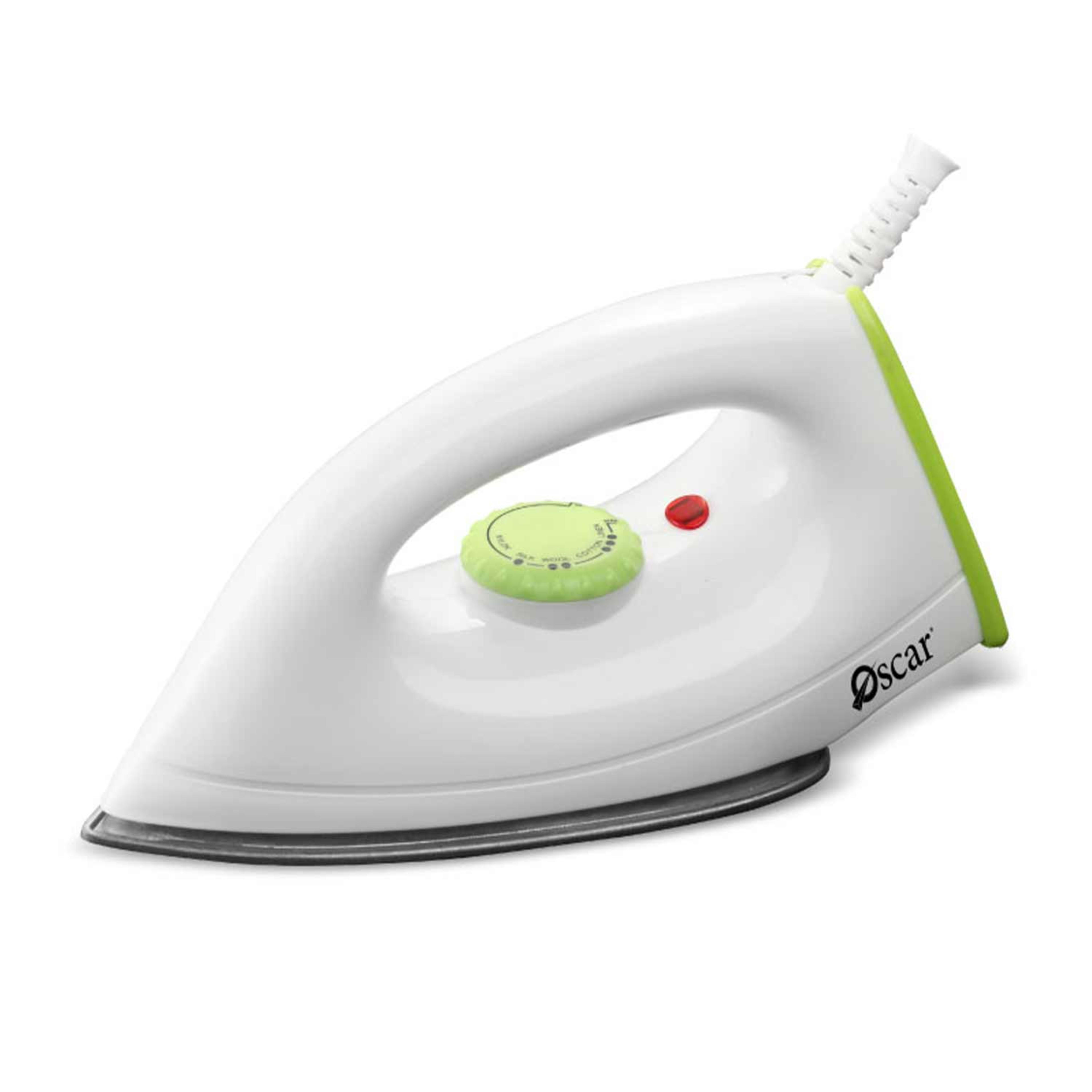 Oscar Ceramic Soleplate Dry Iron White 1000w Odi807