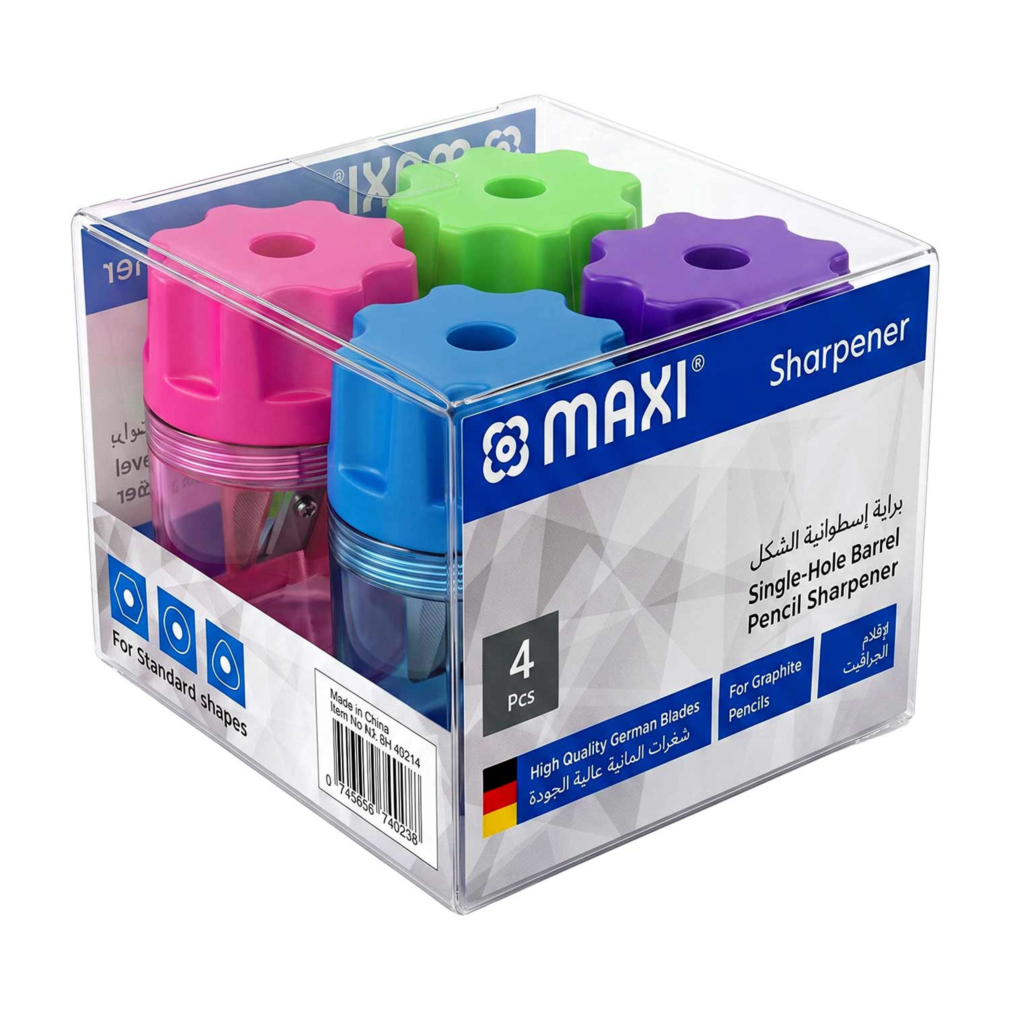 Maxi Single Hole Barrel Sharpener Mx-sh 402/4