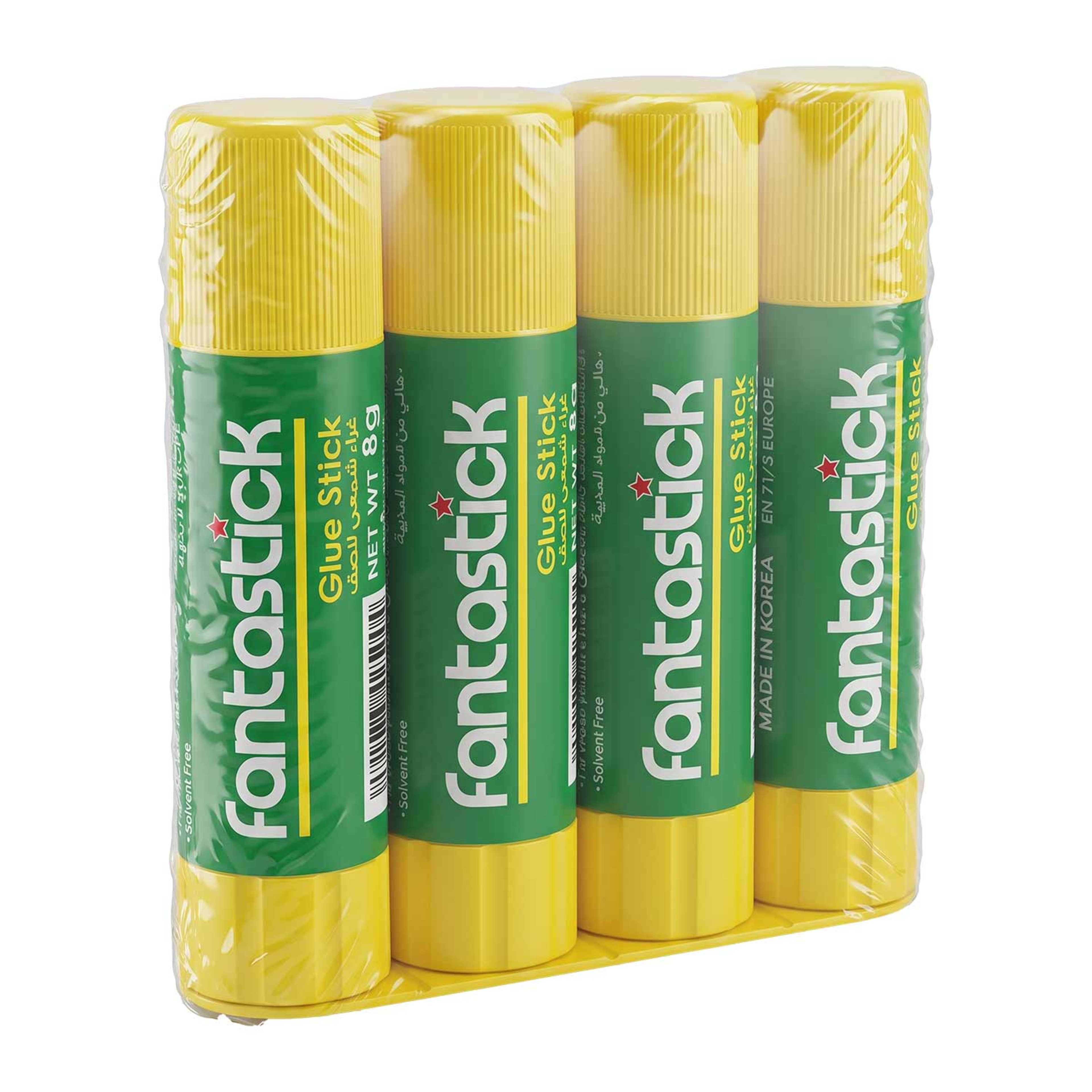Fantastick Glue Stick 8g X 4pcs Fk-g08s-04sw