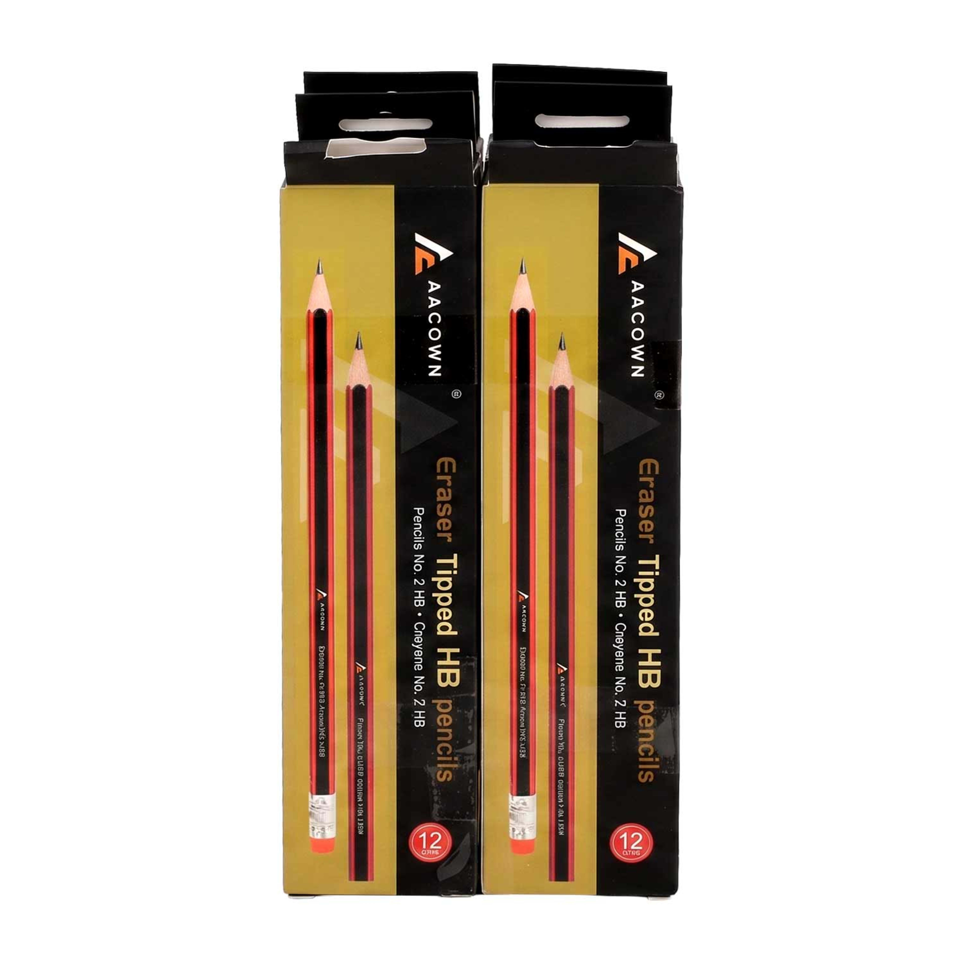 Aacown Hb Pencil 12pcs X 6pkt 2868