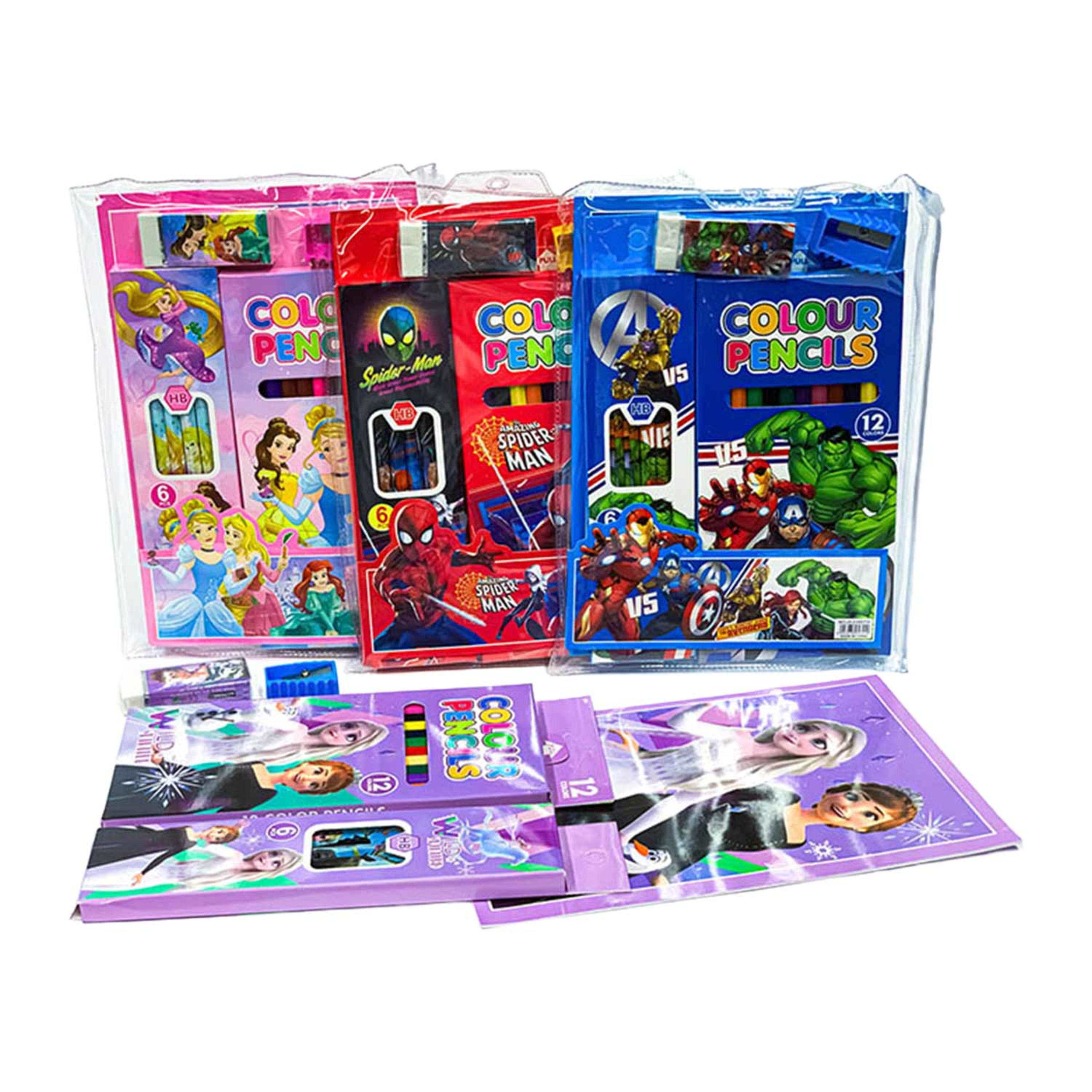 Bag Stationery Disney Set Jx-238837a