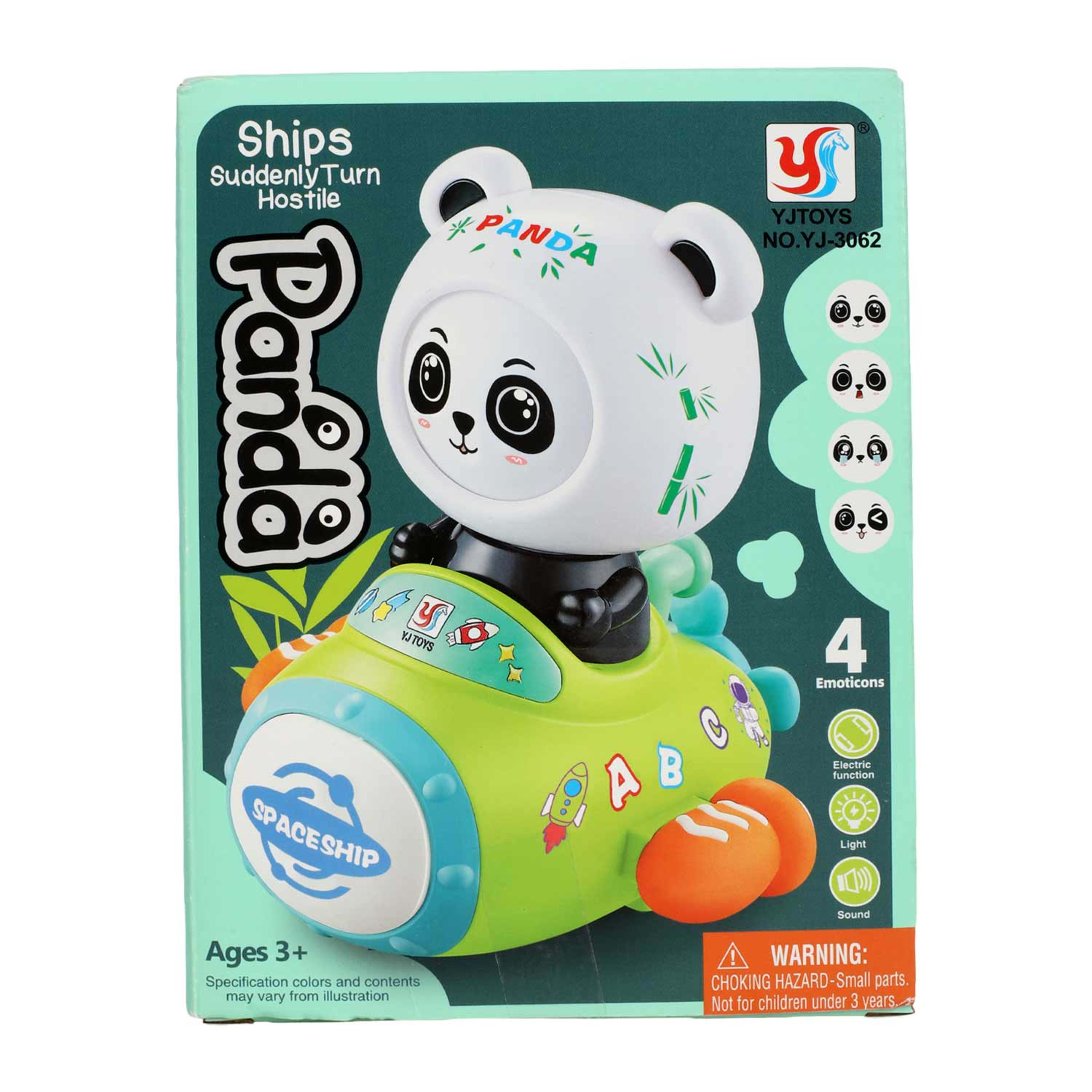 Yj Toys Battery Operated Panda with Light and Music Yj-3062