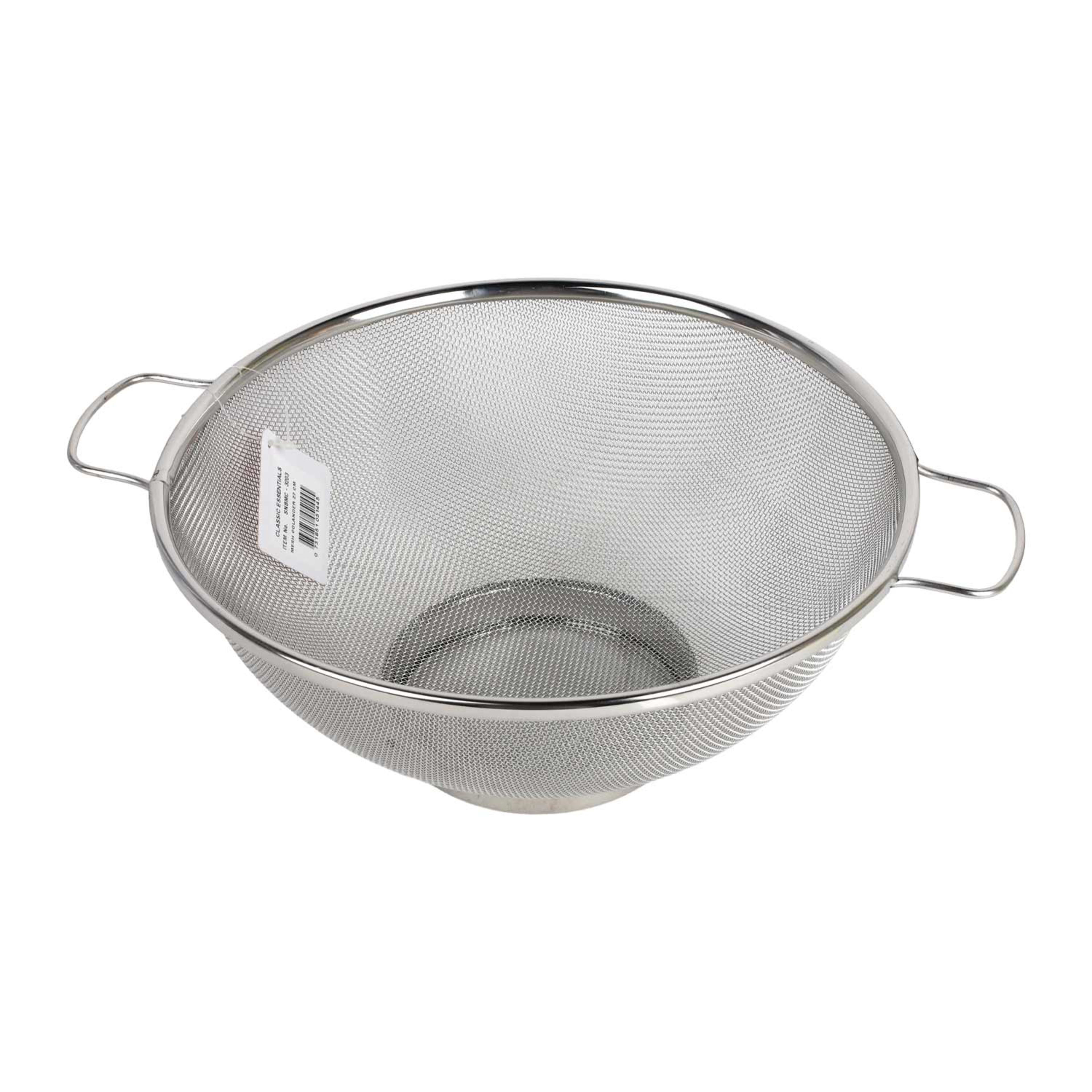 Classic Essentials Stainless Steel Mesh Colander Large 27cm 51445