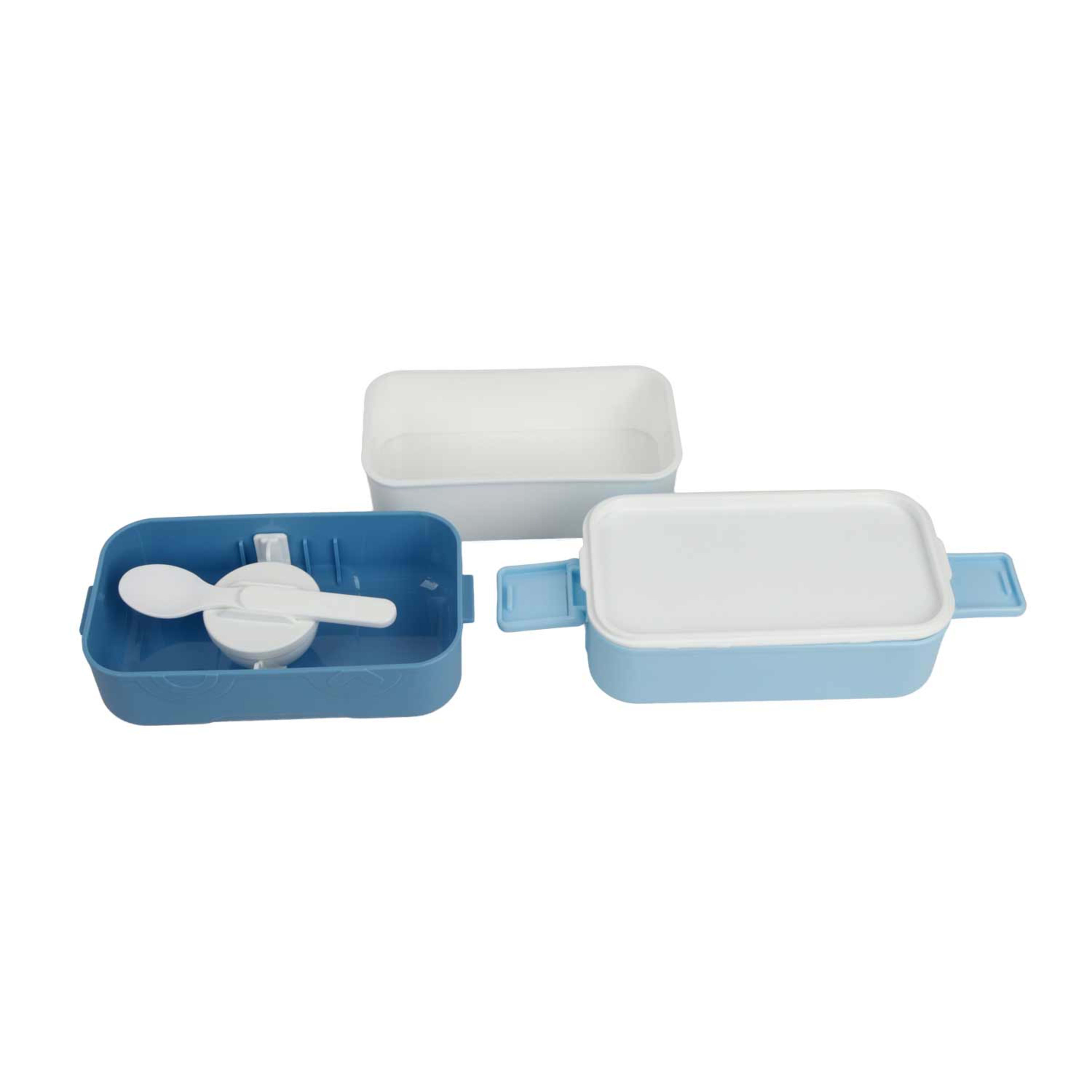 Eazy Kids Bts3 Double Decker Lunch Box 1200ml Ez_rolb_bu - image 2