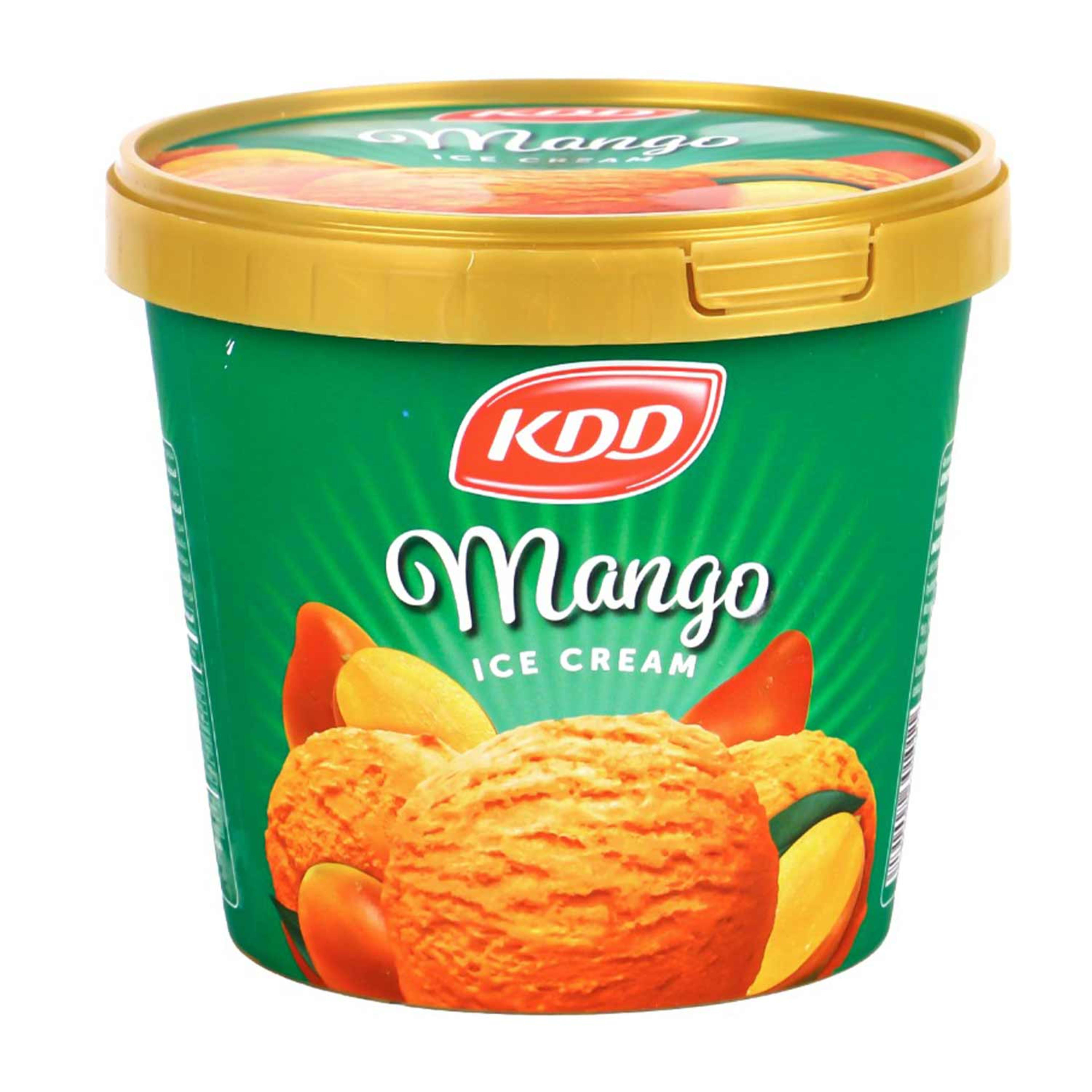 Kdd Mango Ice Cream 1ltr
