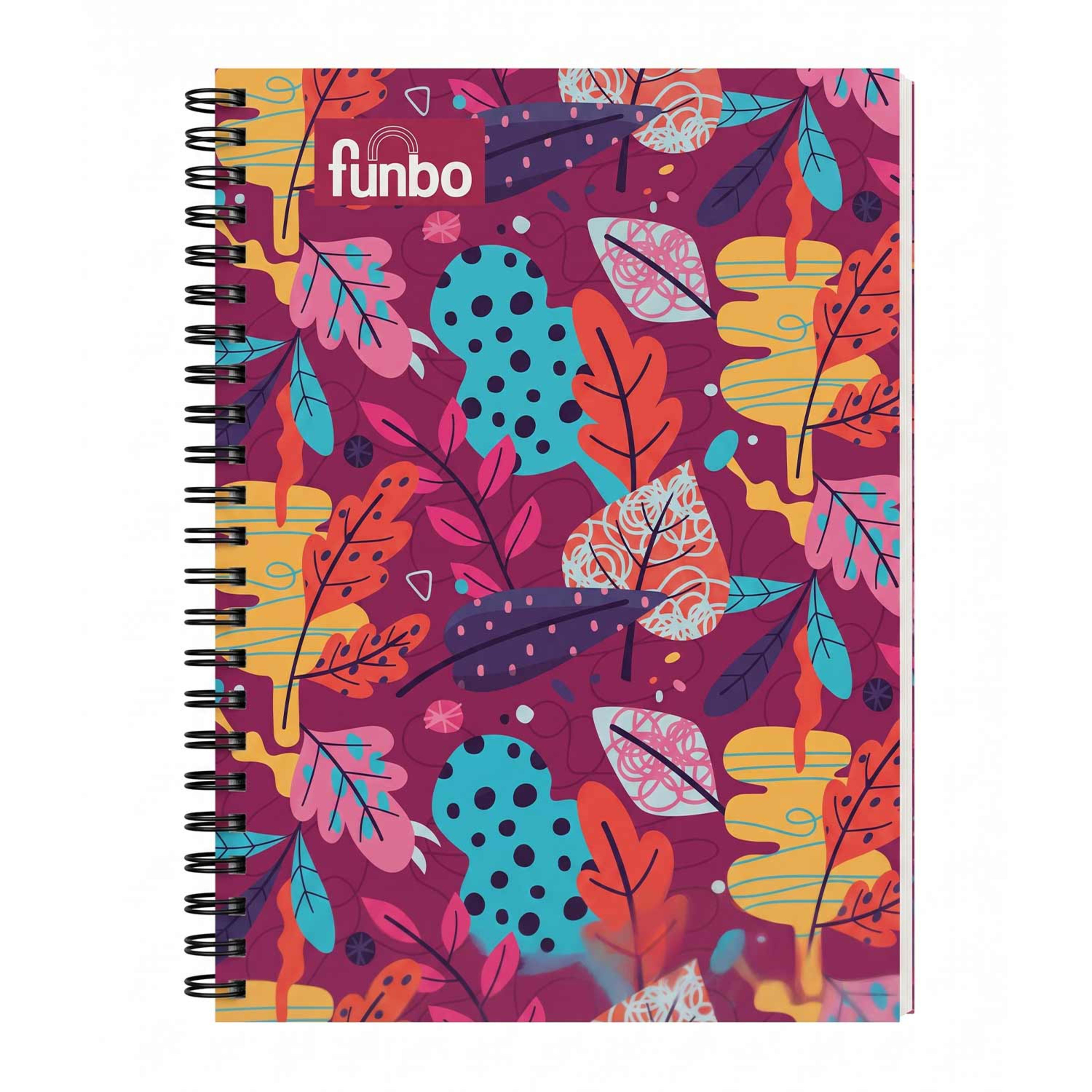 Funbo Notebook with Divider A4 Size Pp 150 Sheet Fo-nb-4469