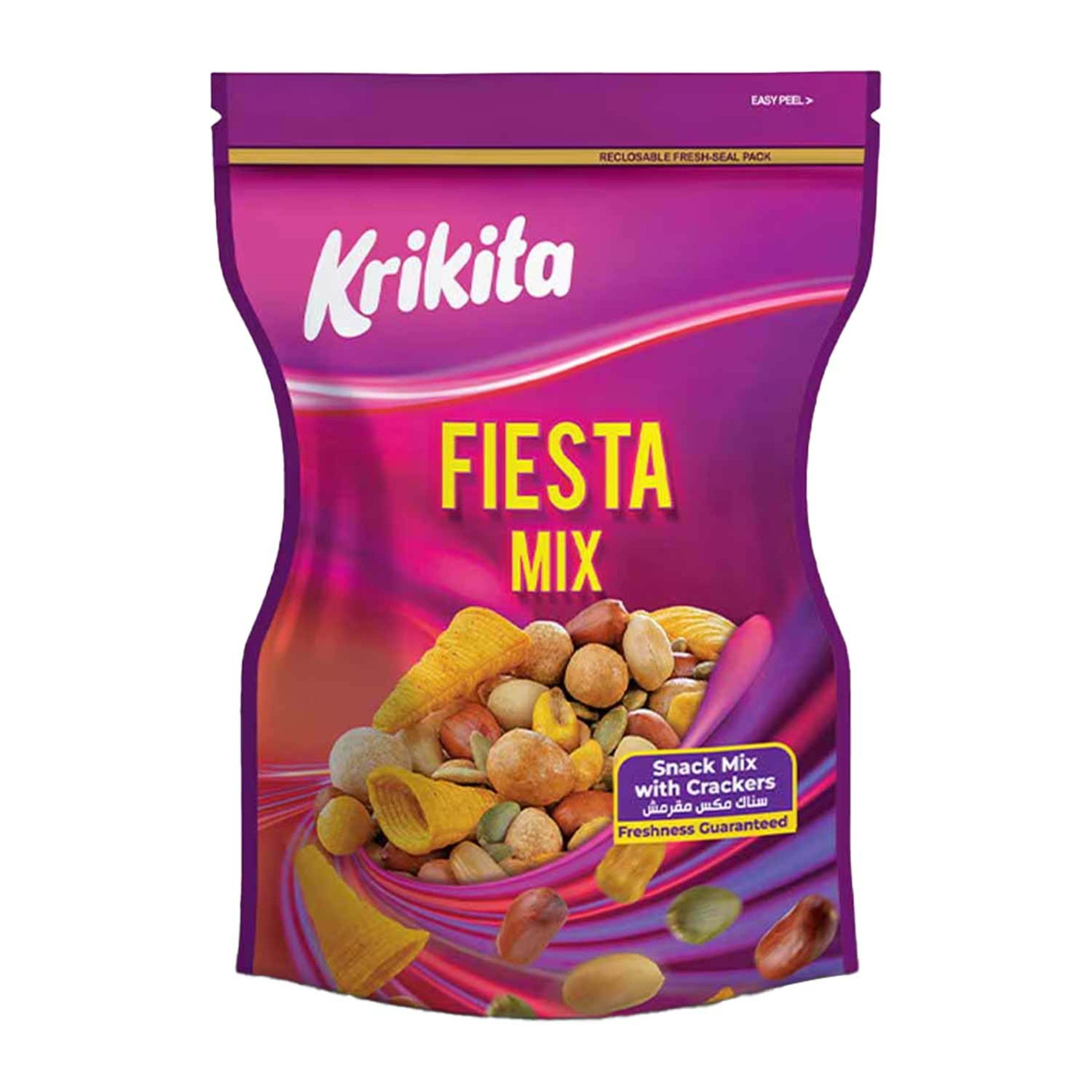Krikita Fiesta Mix Snacks Mix with Crackers 225gm