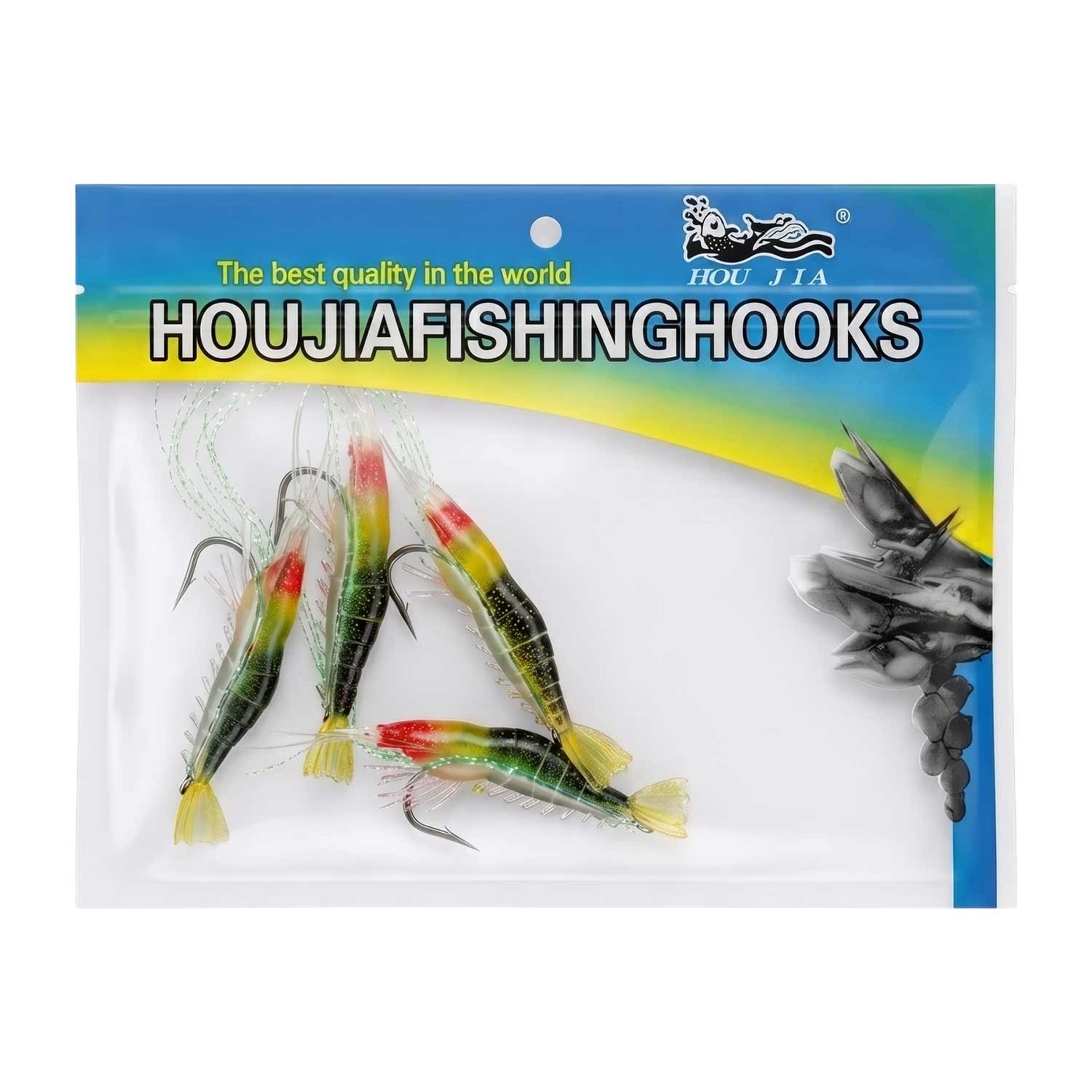 Hou Jia Fishing Bait 4pcs