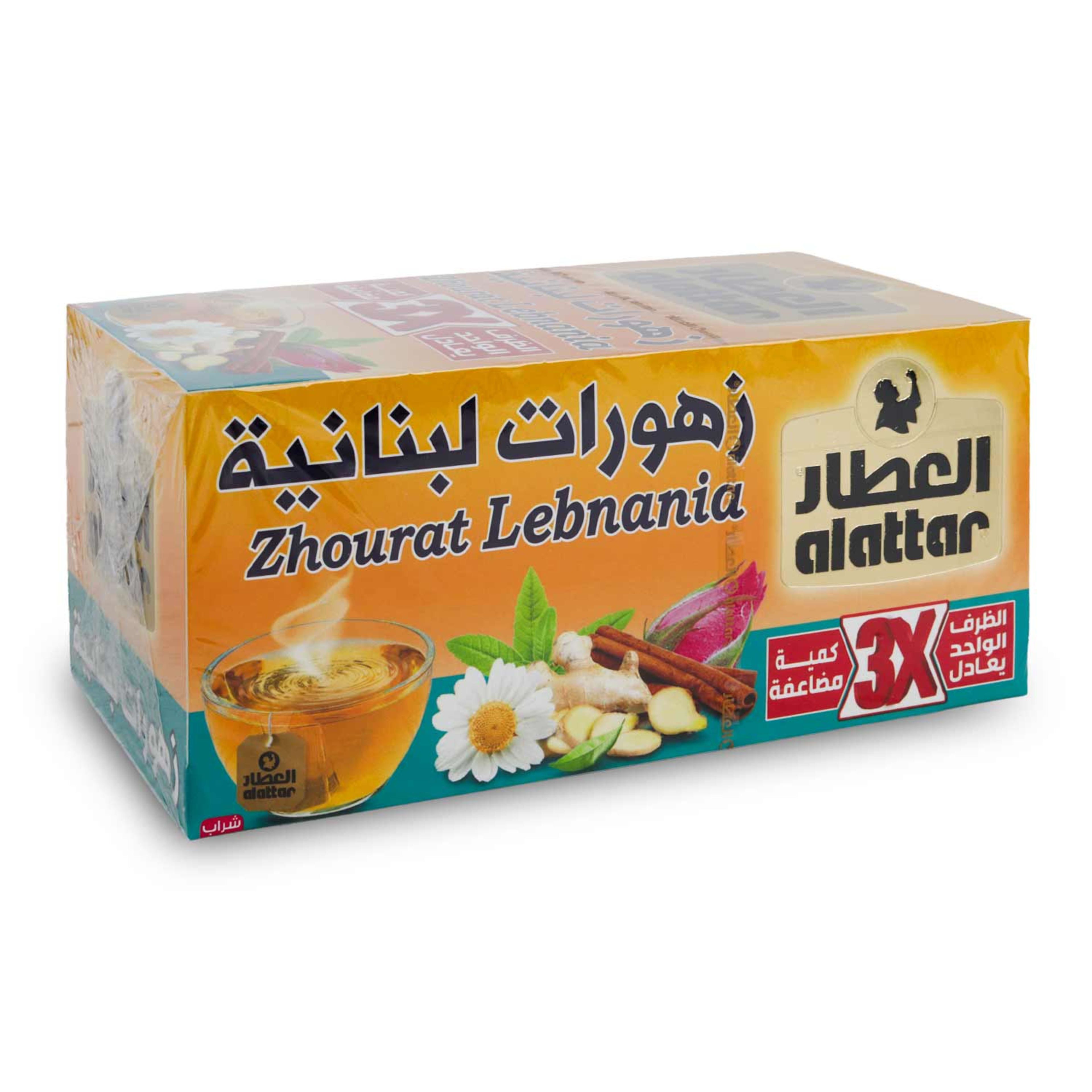 Alattar Zhourat Lebnania Tea Bag 25pcs 37.5gm
