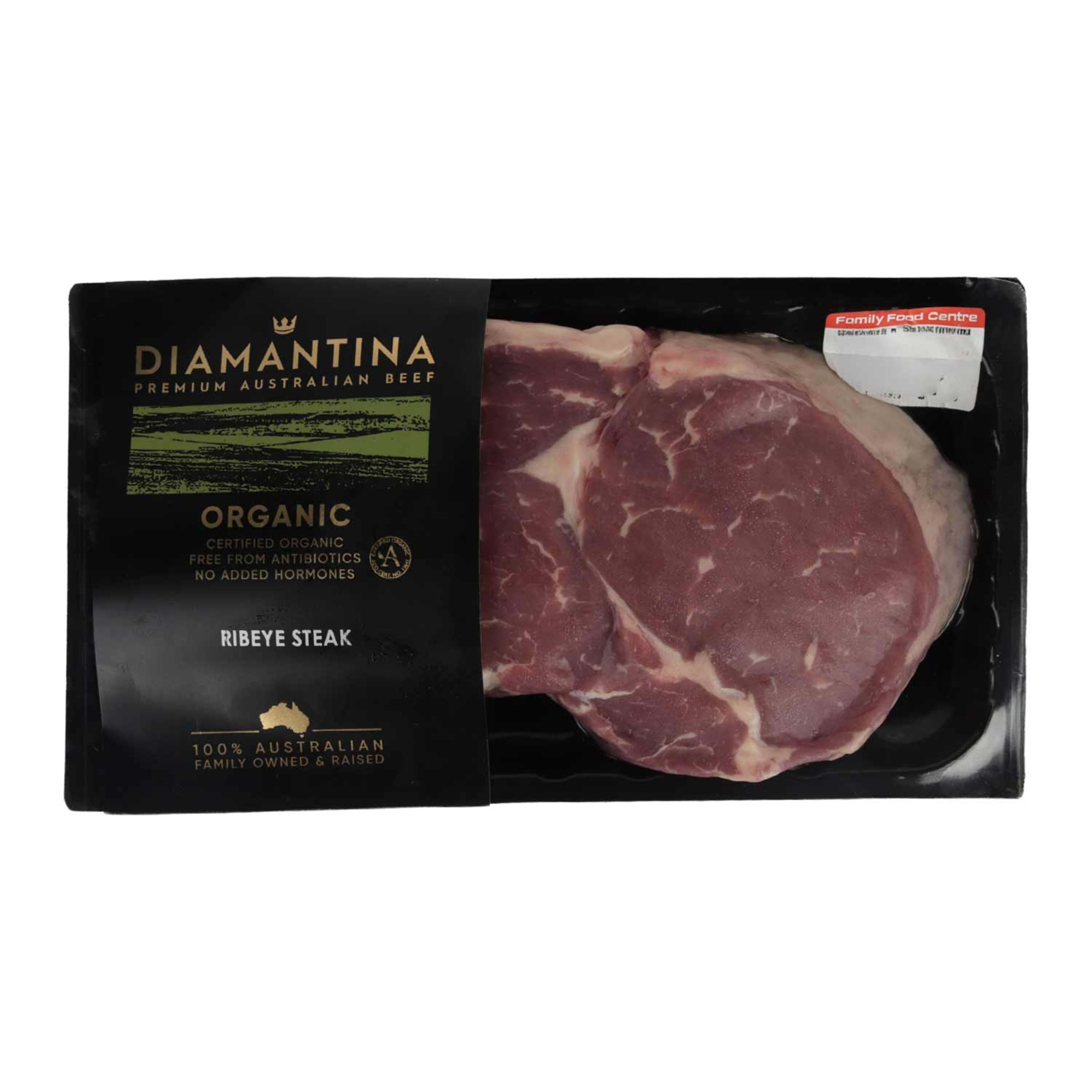 Diamantina Organic Beef Rib Eye Steak 250gm