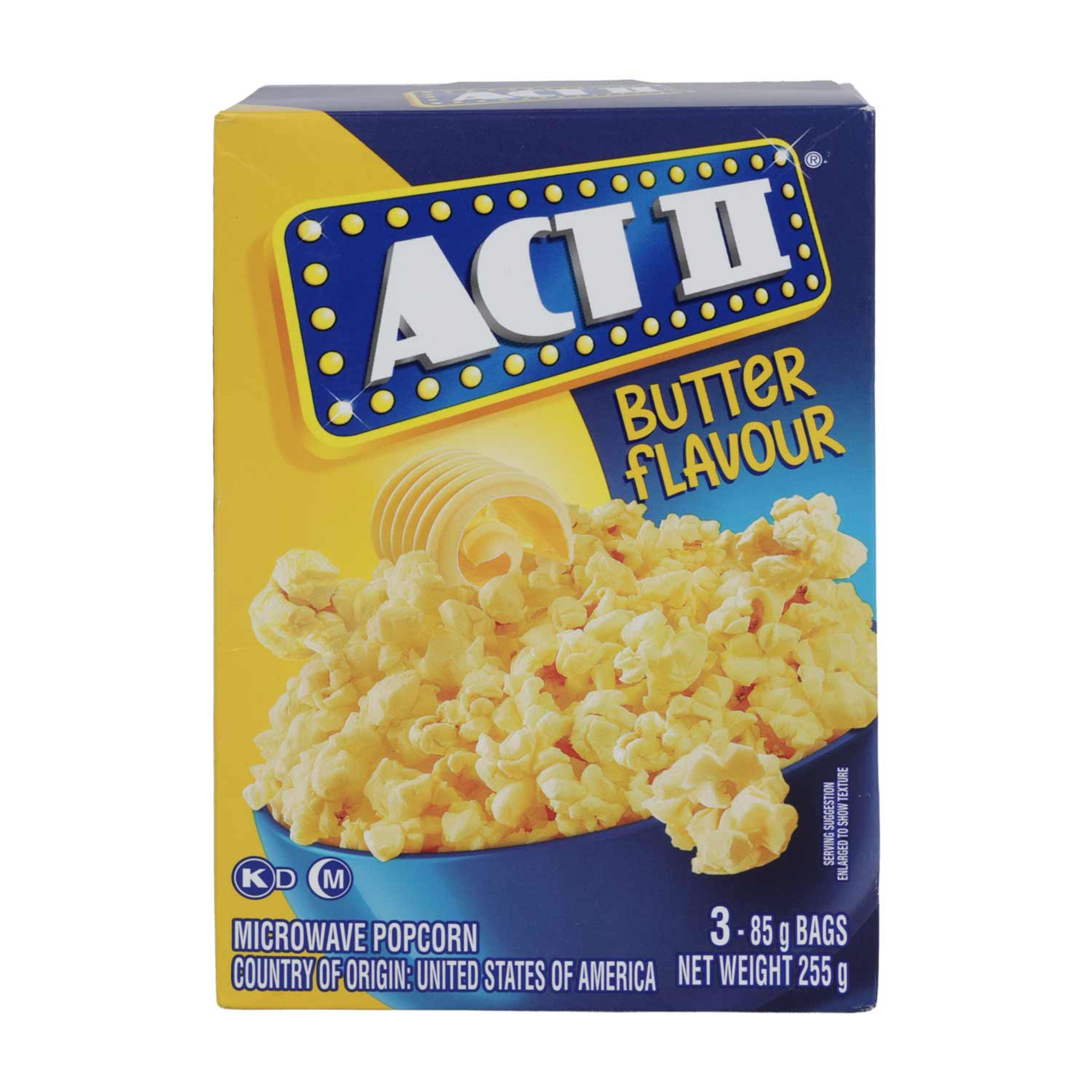 Act Ii Microwave Popcorn Butter Flavour 255gm