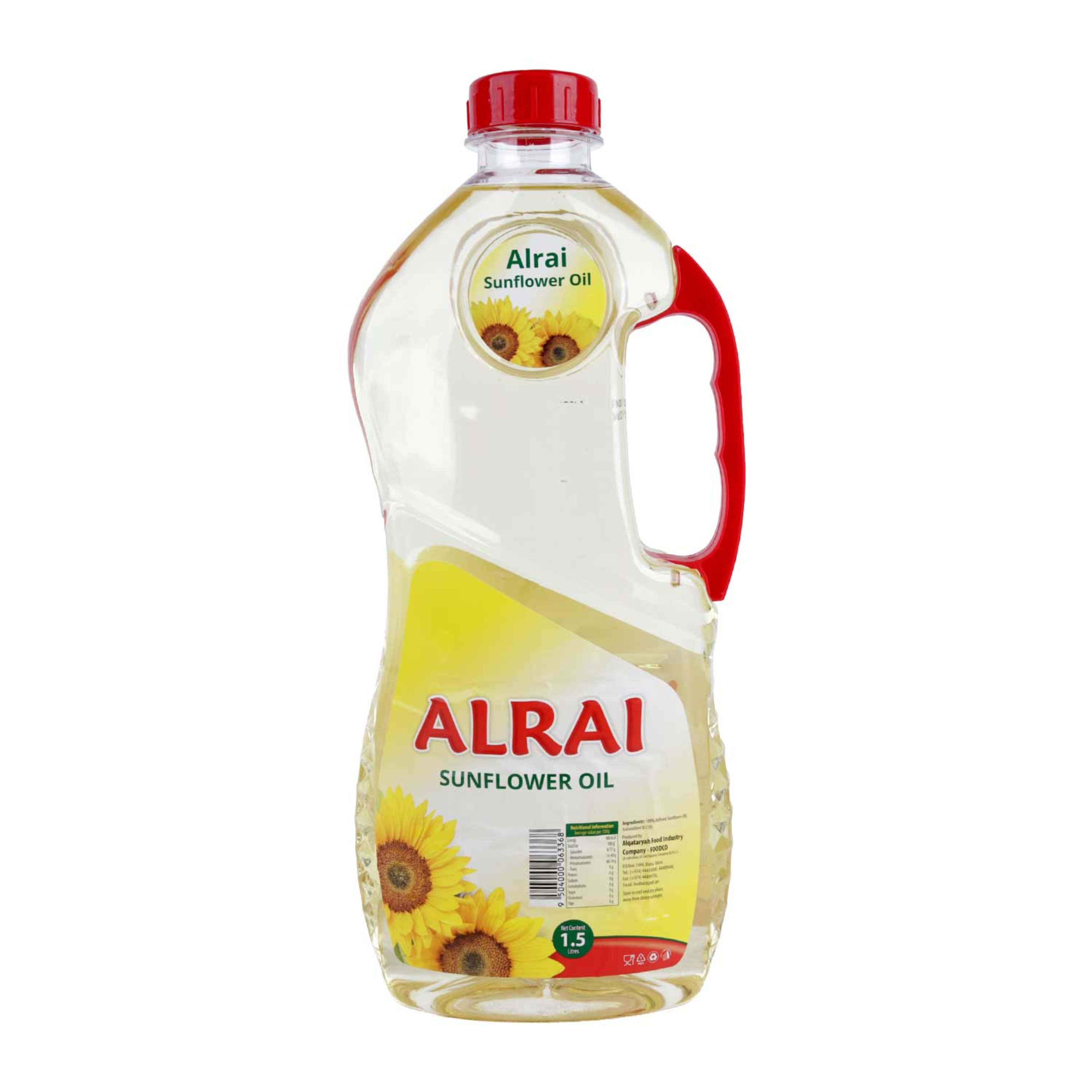 Al-rai Sunflower Oil 1.5ltr
