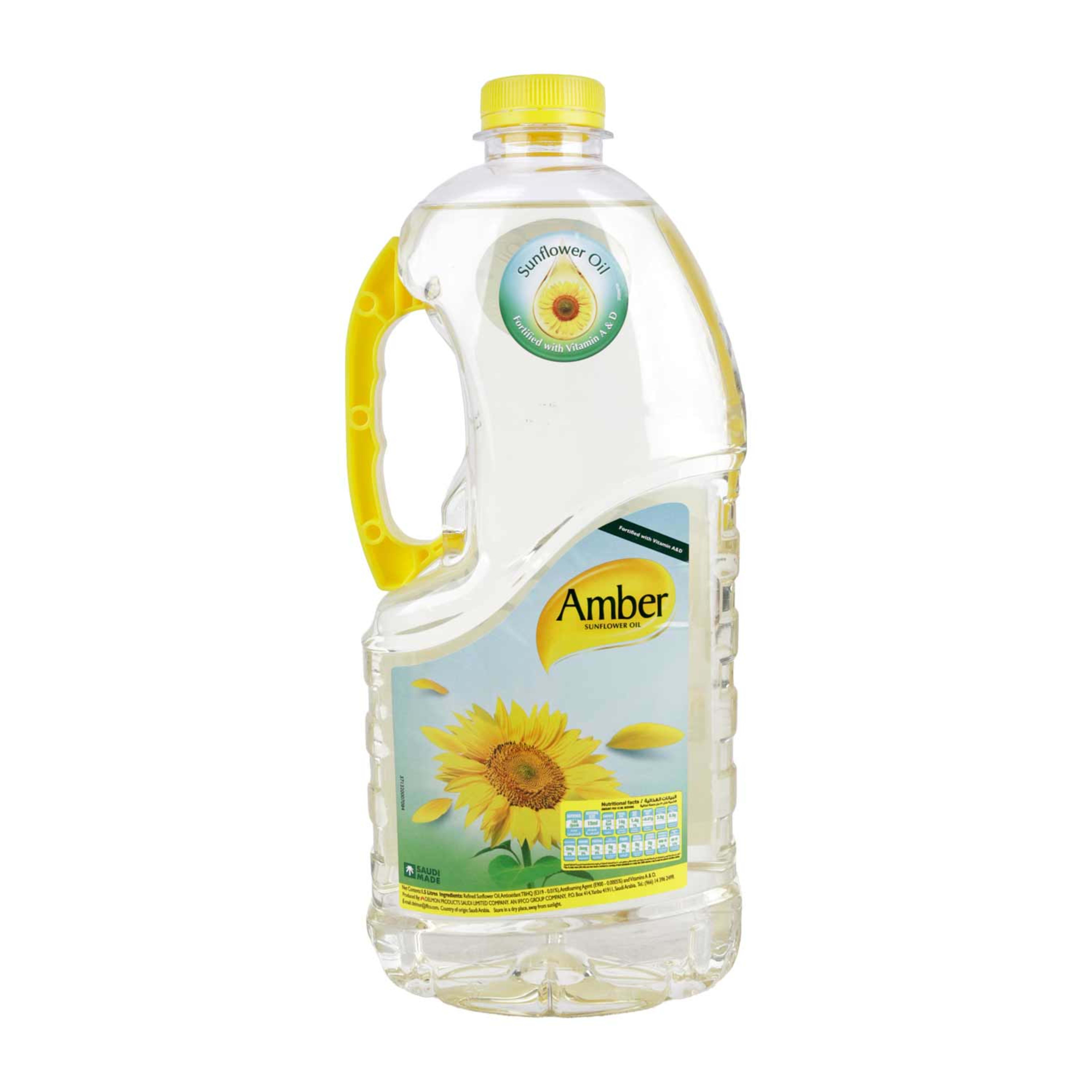 Amber Sunflower Oil 1.5ltr