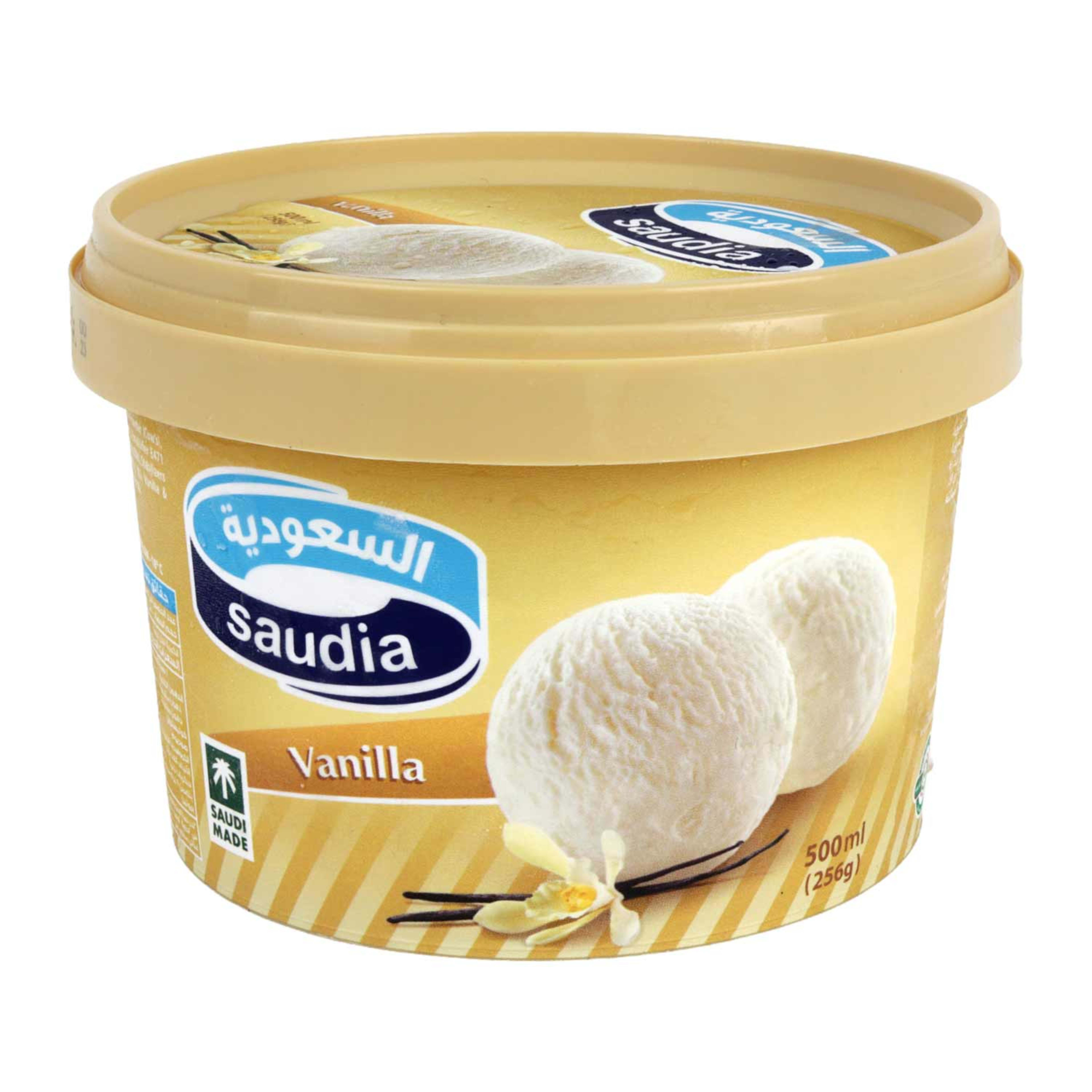 Saudia Vanilla Ice Cream Tub 500ml