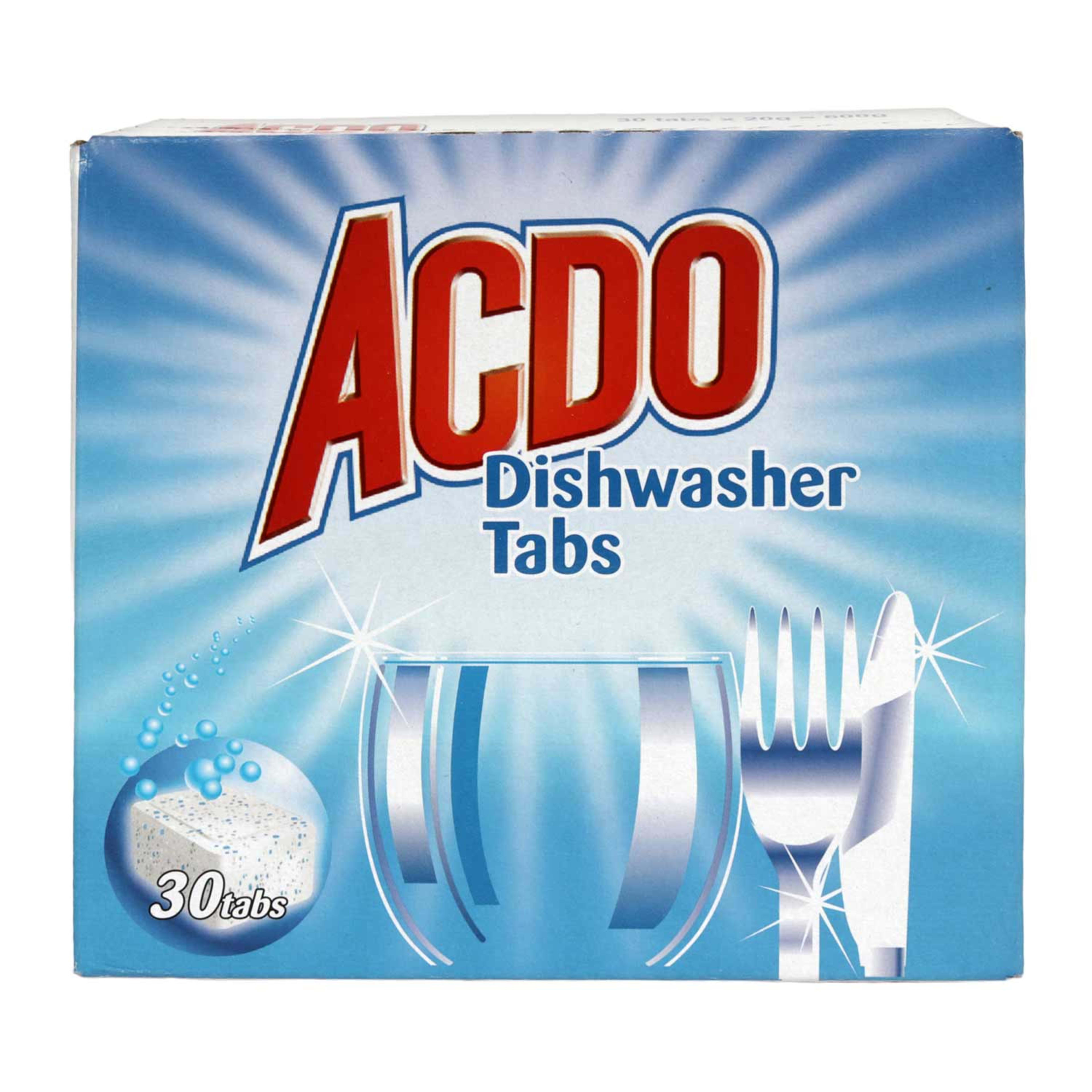 Acdo Dish Wash Tabs 30's